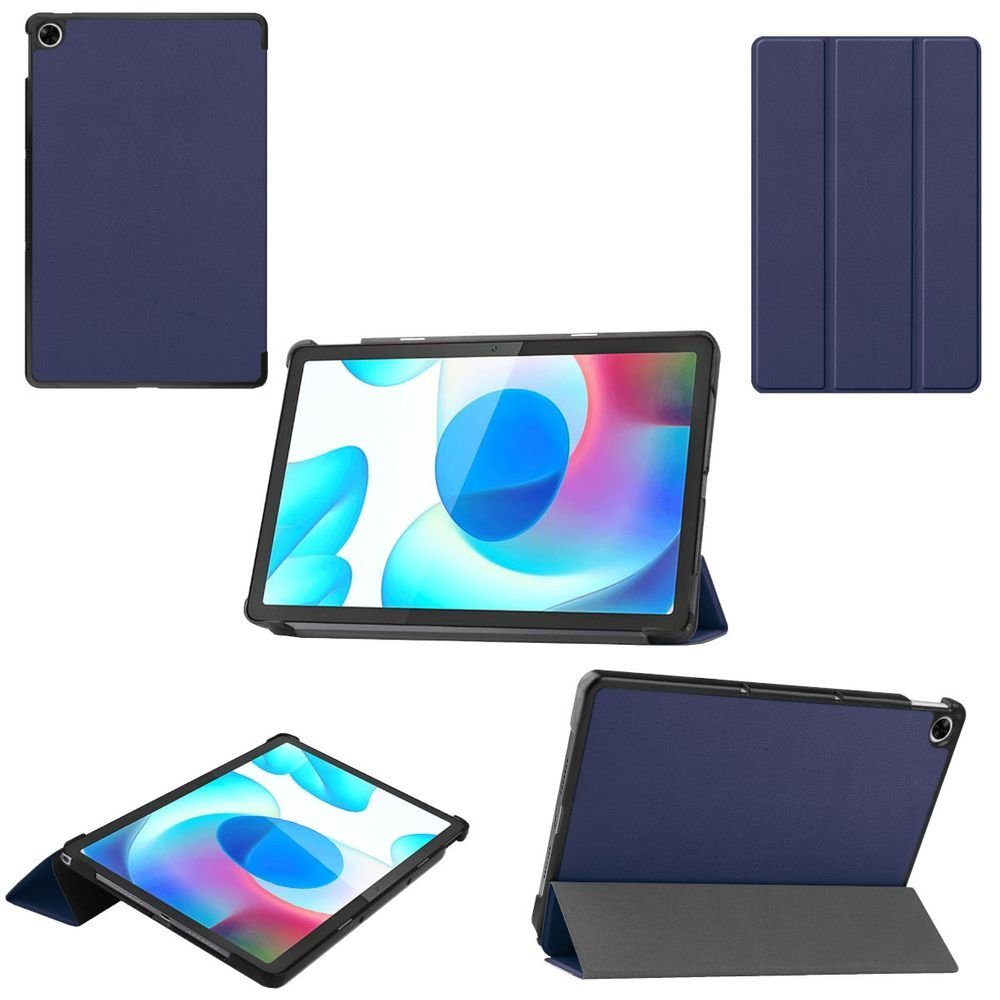 Wigento Tablet-Hülle Für Oppo Realme Pad 10.4 Tablet Tasche 3 folt Wake UP  Smart Cover Etuis Schutz Case