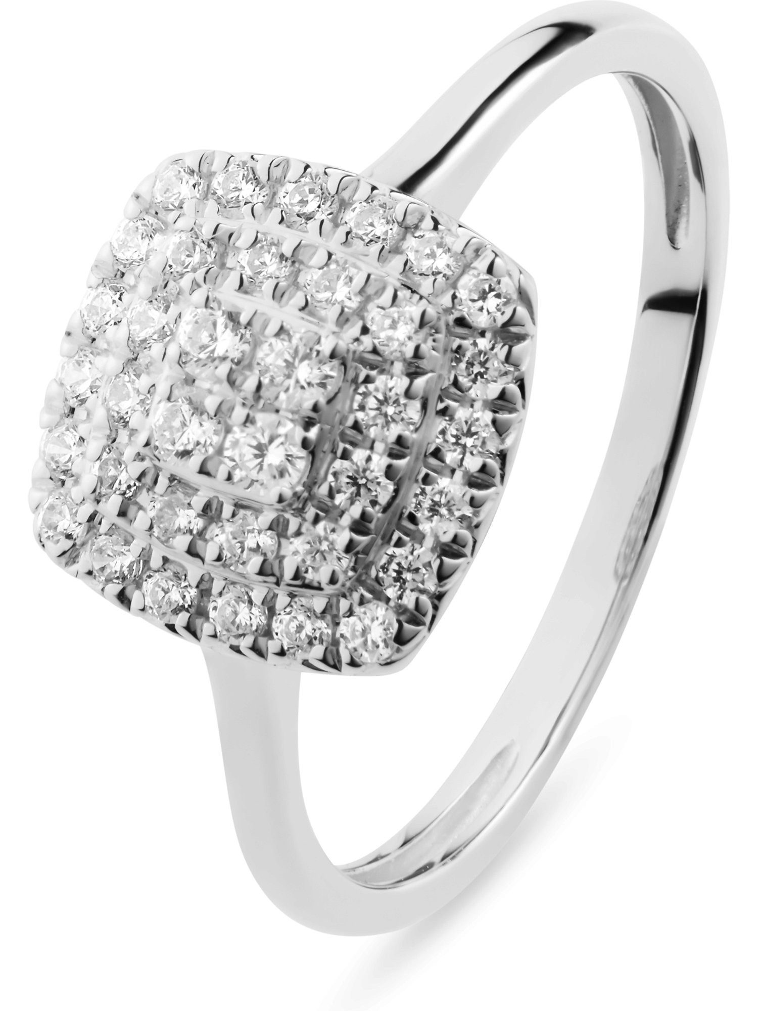 CHRIST Diamantring CHRIST Damen-Damenring 4 Diamant