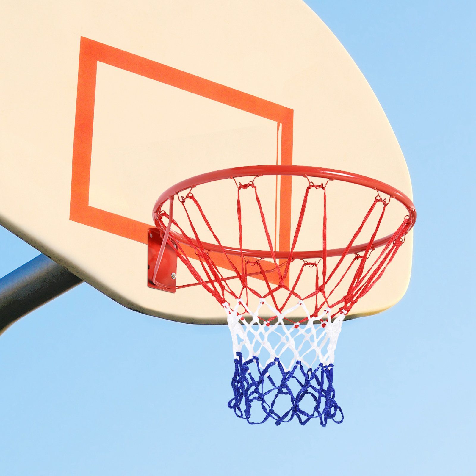 HOMCOM Basketballständer Basketballkorb mit Netz – Bild 4 von 5