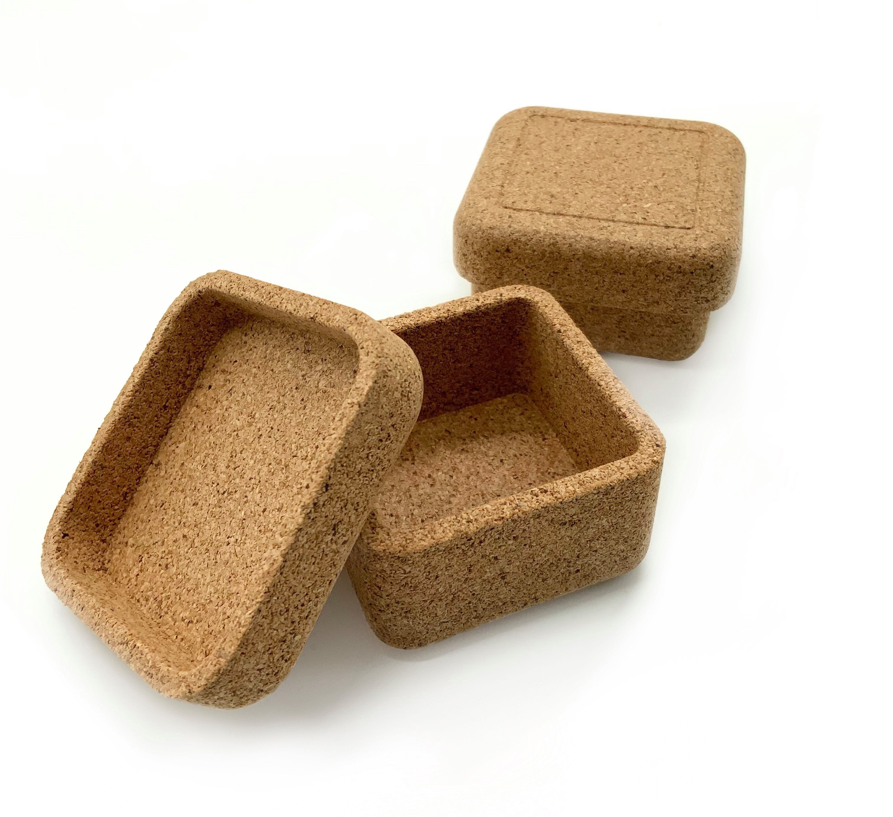 Kork-Deko.de Schmucketui Schmuckdose aus Presskork