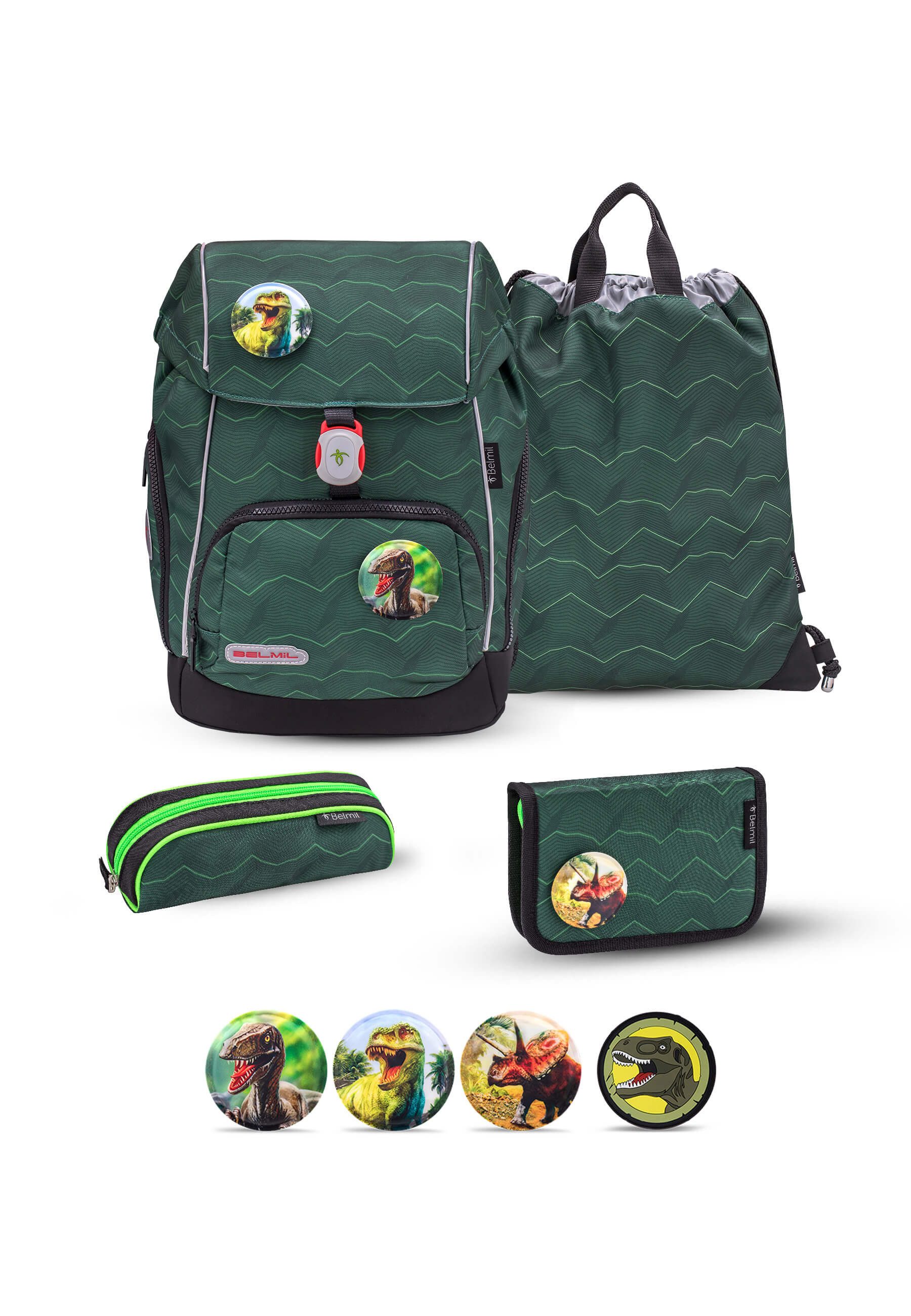 Belmil Ранцы Comfy Plus Premium mit Brust- & Hüftgurt,Patches