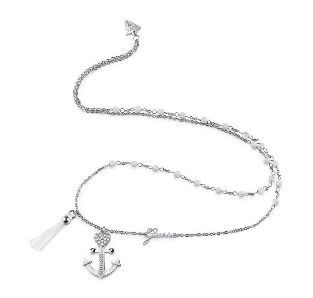 Guess Kette mit Einhänger Damen Halsket... Guess Kette mit Einhänger Damen Halsket...