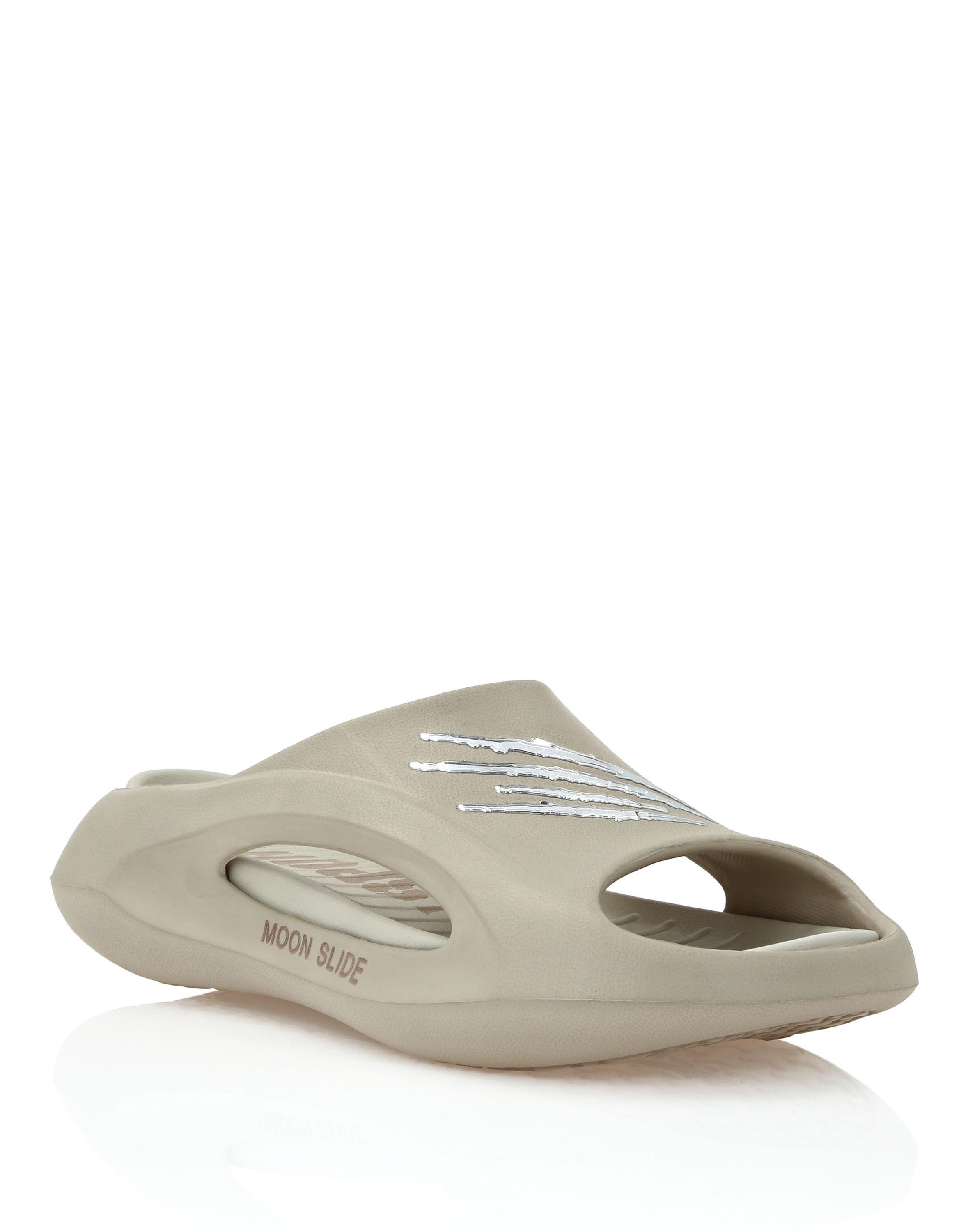 PLEIN SPORT Flache Gummisandalen Strandschuh günstig online kaufen