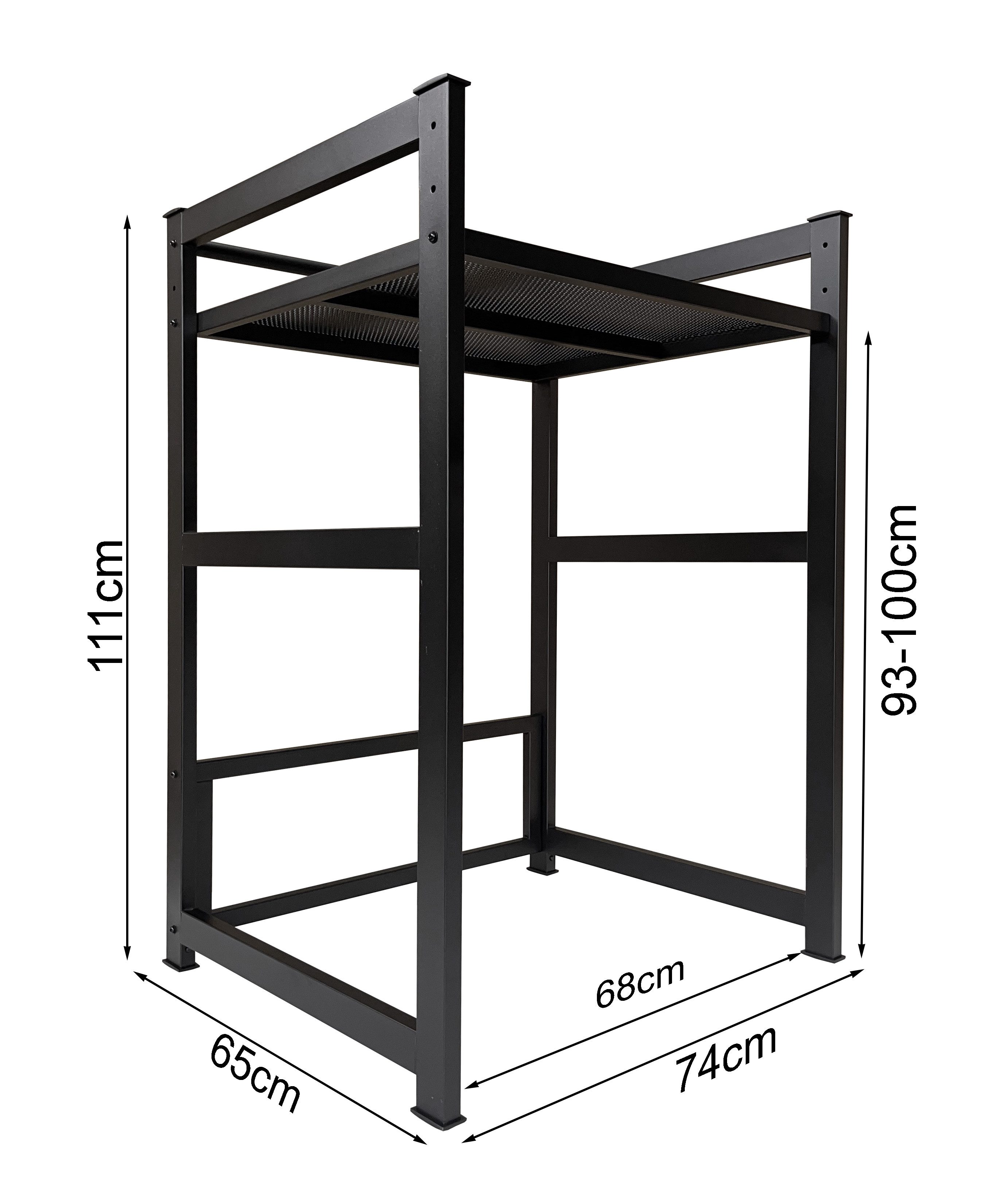 Quick Star Waschmaschinenumbauschrank Waschmaschinenregal 73x64x110 cm günstig online kaufen