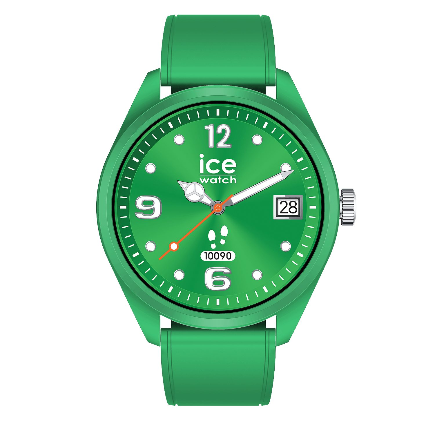 ice-watch Smartwatch, Armbanduhr, Damenuhr, Herrenuhr, Silikonarmband, Strava, iOS Health