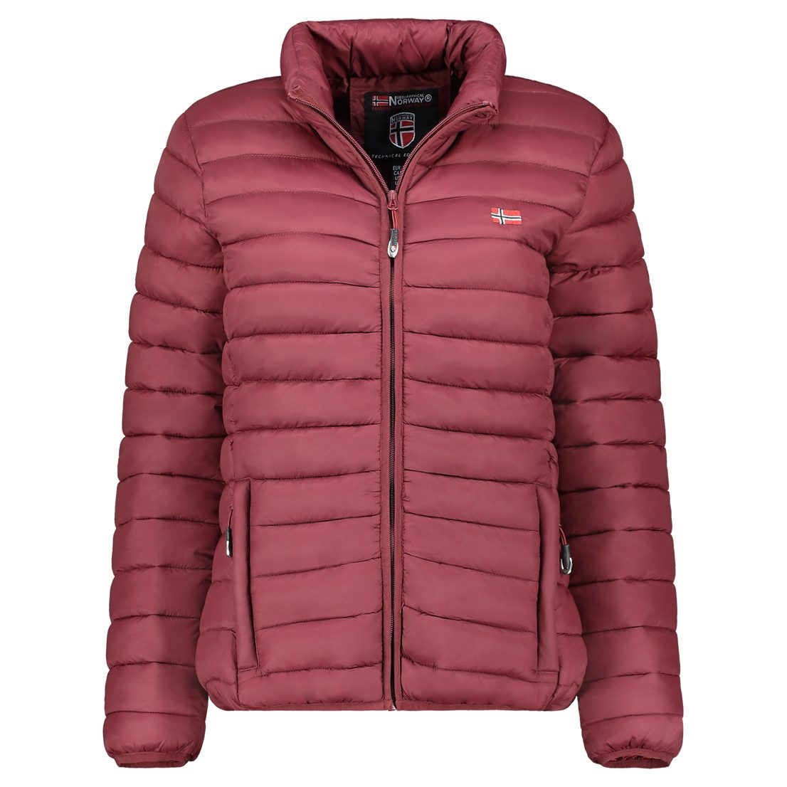 Geographical Norway Steppjacke Hochwertige Outdoorjacke Übergangsjacke Leicht Steppjacke (1-St) Steppjacke Ohne Kapuze