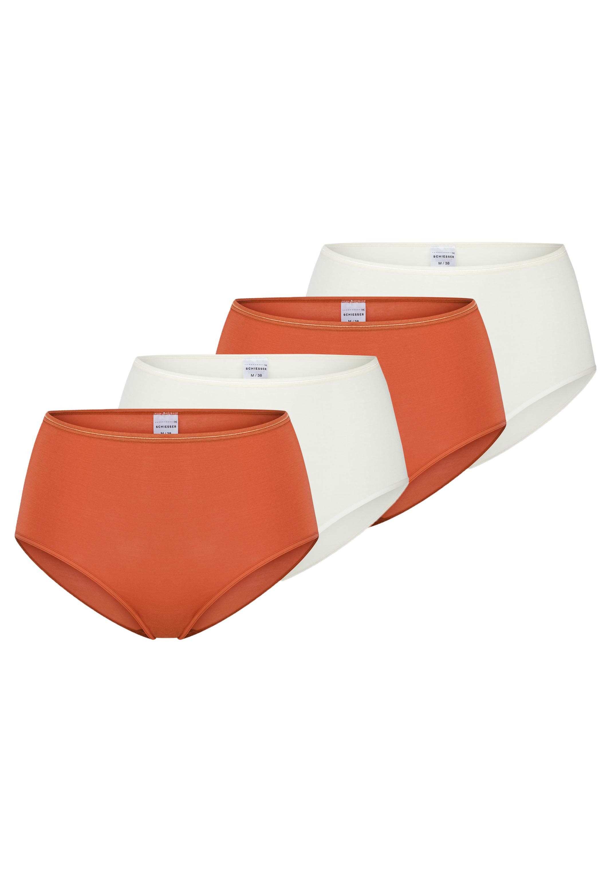 Schiesser Midislip 4er Pack Modal Essentials (Spar-Set, 4-St) Midi Slip - Atmungsaktiv