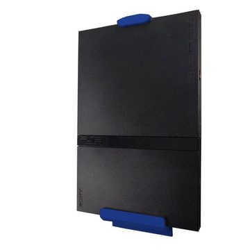 fossi3D Wandhalterung für Sony Ps2 Slim Konsole Wandhalter Halter Wandmontage Playstation-Halterung
