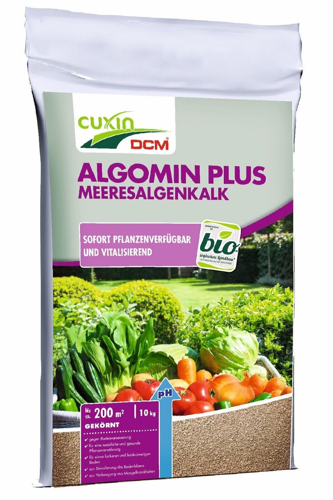 Cuxin DCM Bodenverbesserer Cuxin DCM Vitalisierender Meereskalk Granulat 10 kg