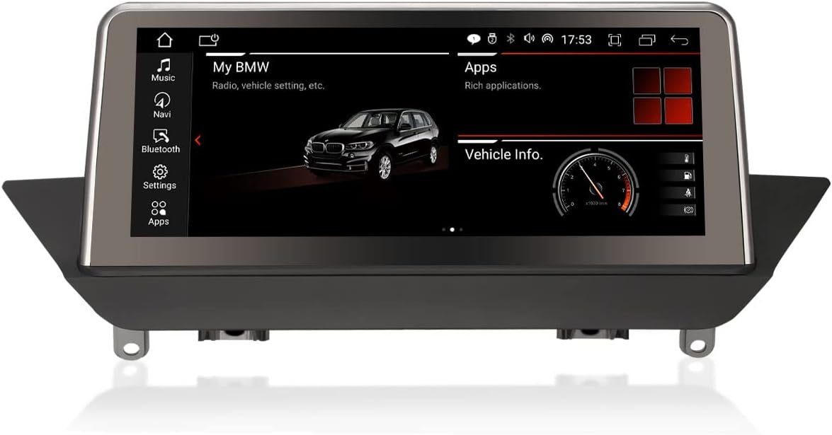 GABITECH Android 14 Autoradio für BMW X1 E84 + i-Drive 10.2" GPS Carplay Autoradio (FM / AM-Radio, RDS, DAB+ Optional, nur für Modelle ohne Originaldisplay)