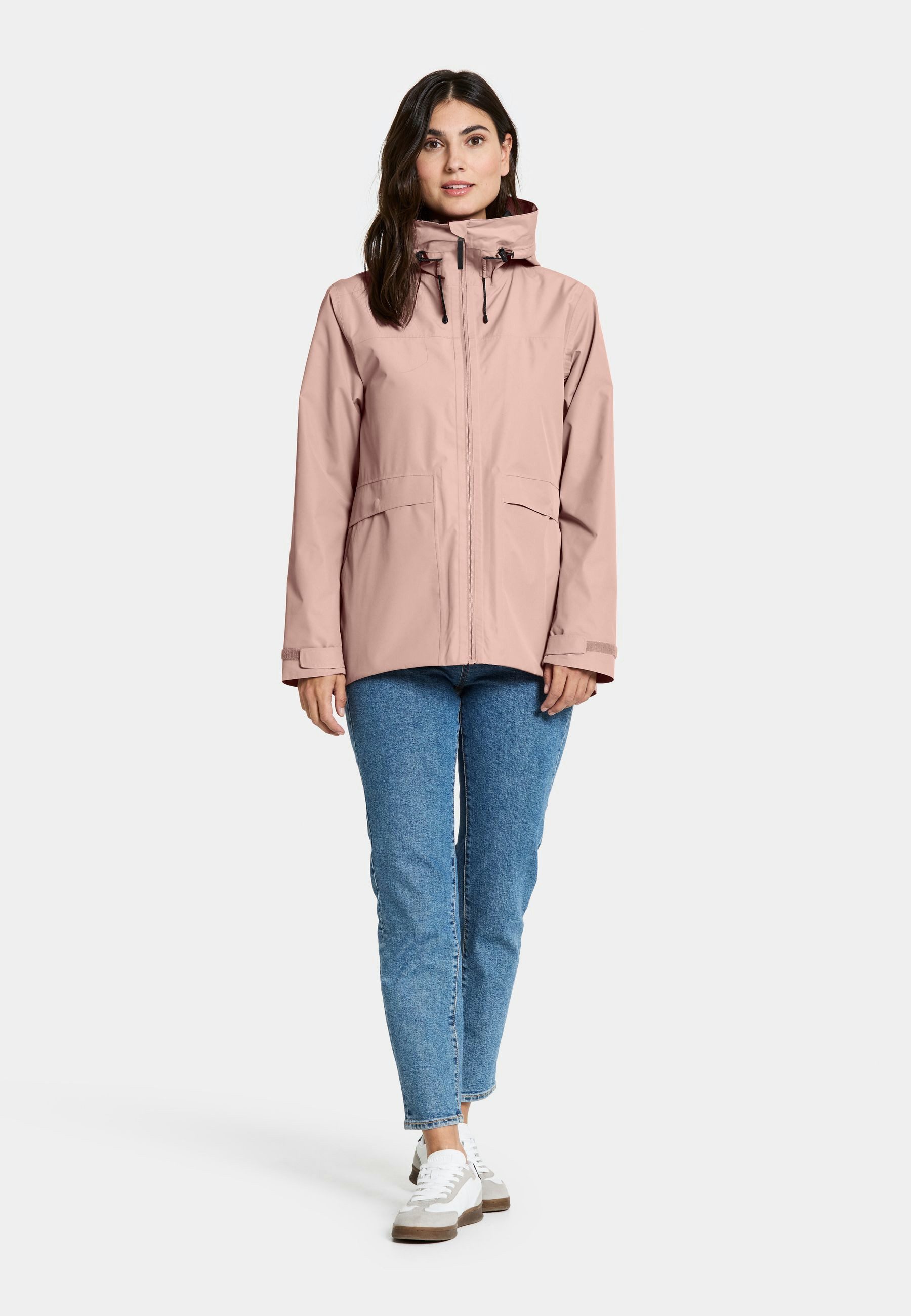 Didriksons Allwetterjacke Damen Übergangsjacke Regenjacke Wasserdicht JOANNA mit Taschen