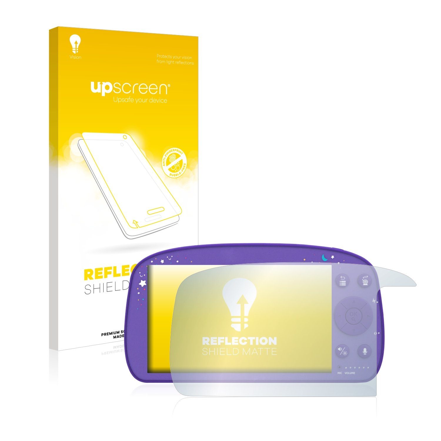 upscreen Reflection Shield Matte Premium Displayschutzfolie für Carpuride  W702 7
