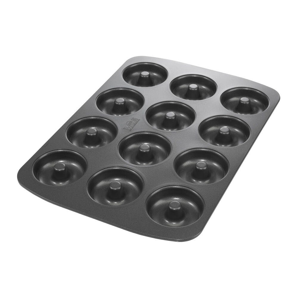 Birkmann Donutplatten Easy Baking Donut-Blech für 12 Donuts, Stahl | Kuchenformen