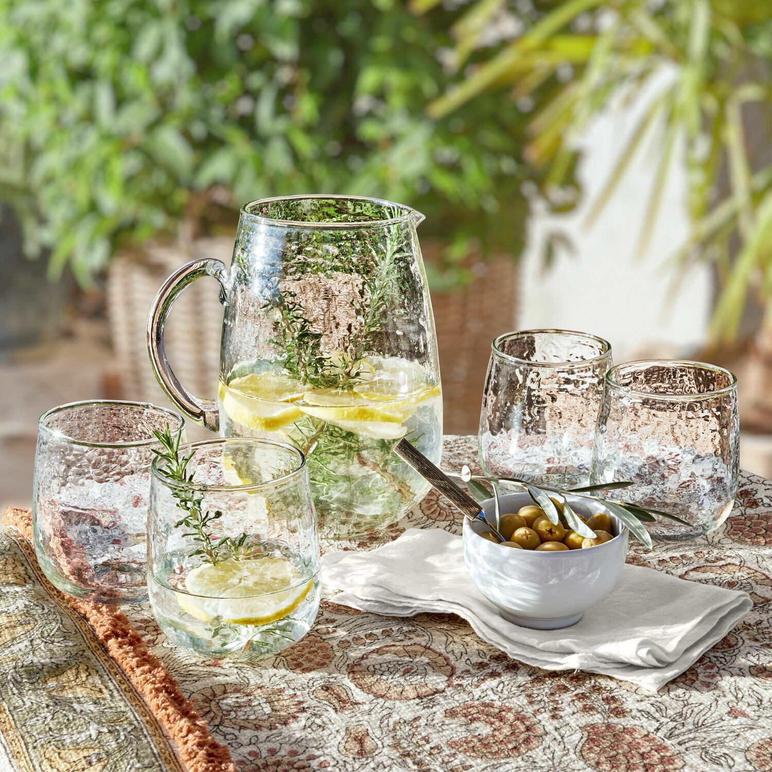 Mirabeau Glas Glas 4er Set Valters klar, Glas