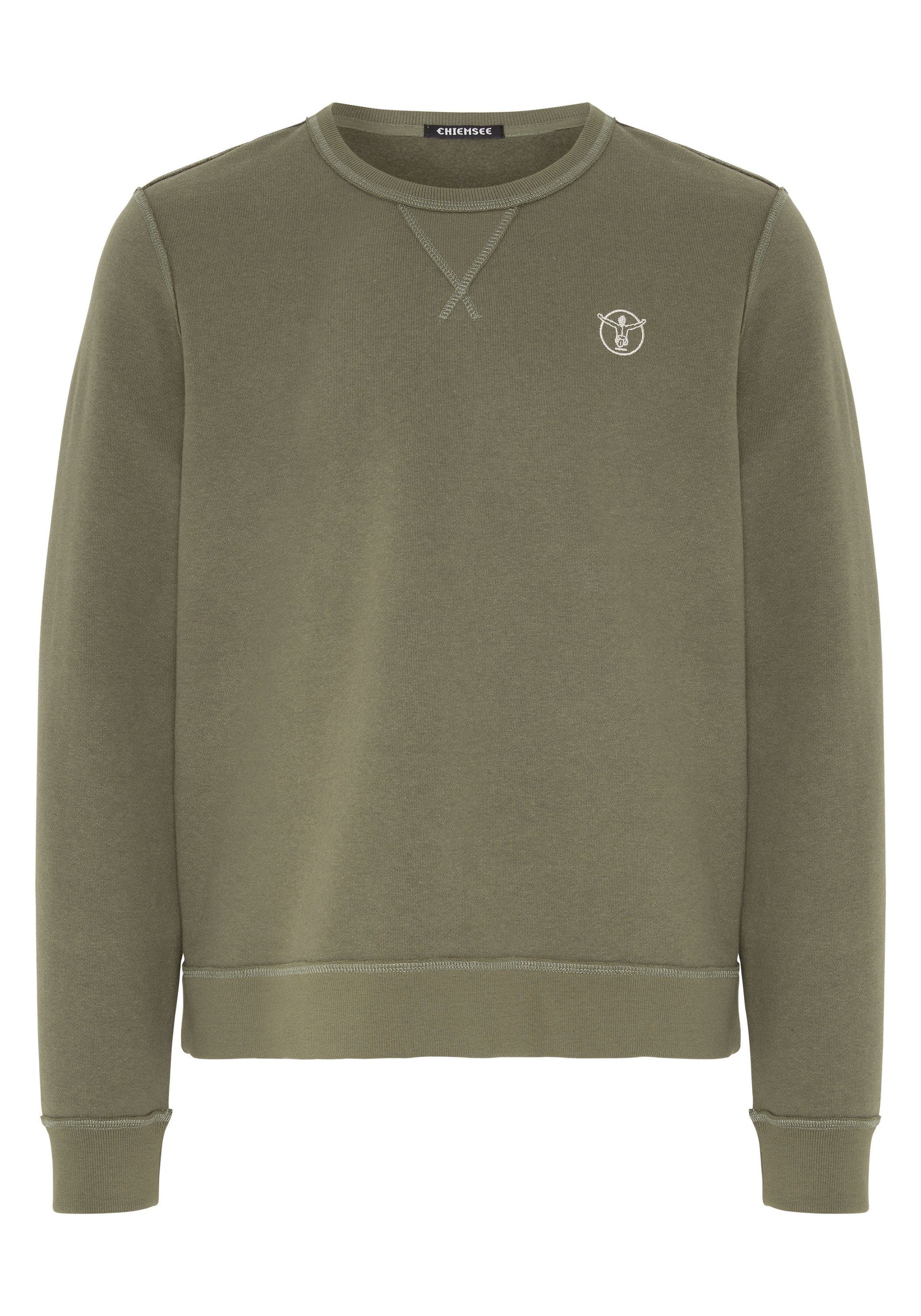 Chiemsee Sweatshirt Sweater im Basic-Look mit Logo-Motiv 1 günstig online kaufen