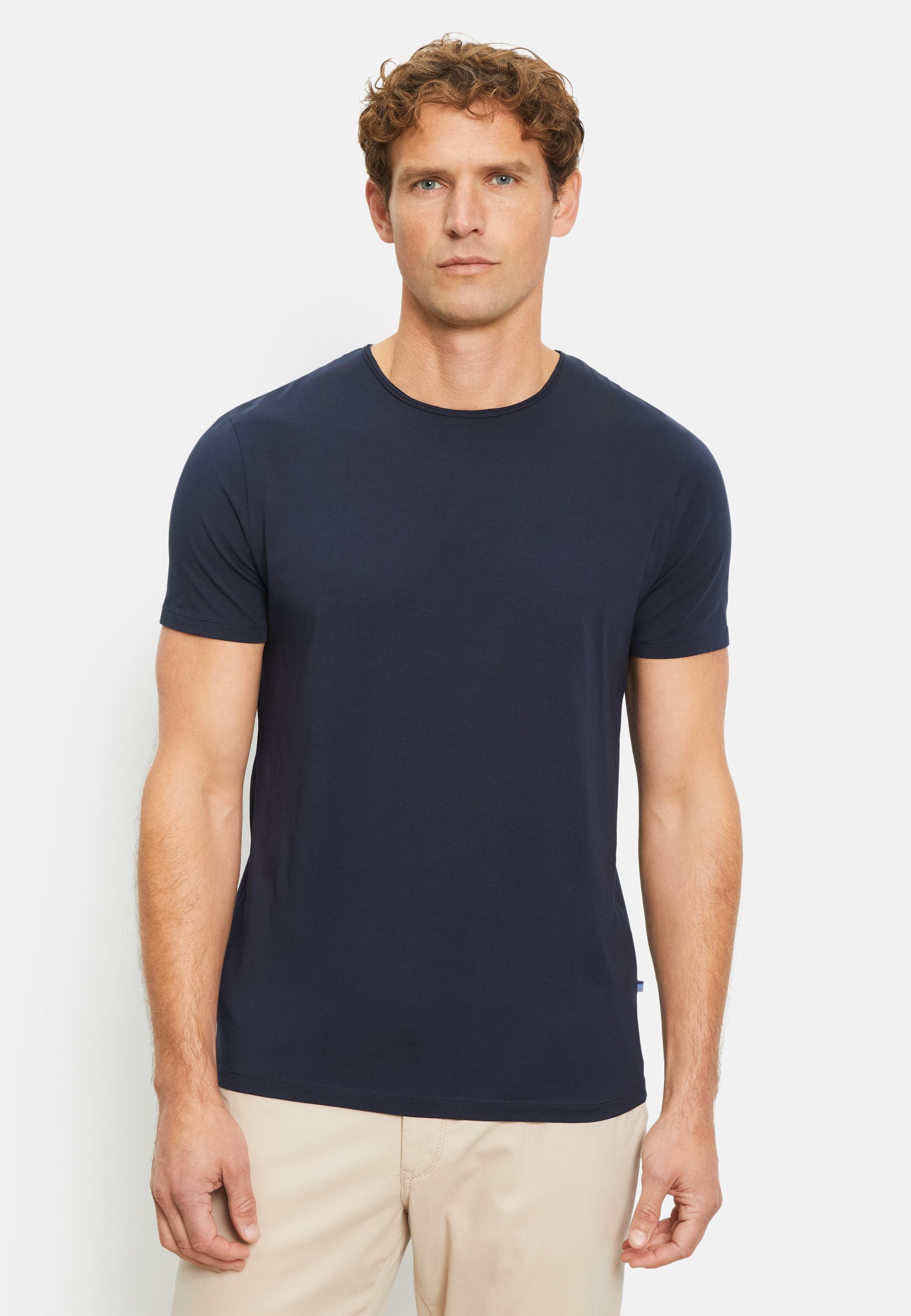 OLYMP T-Shirt OLYMP Casual Wirk, T-Shirt