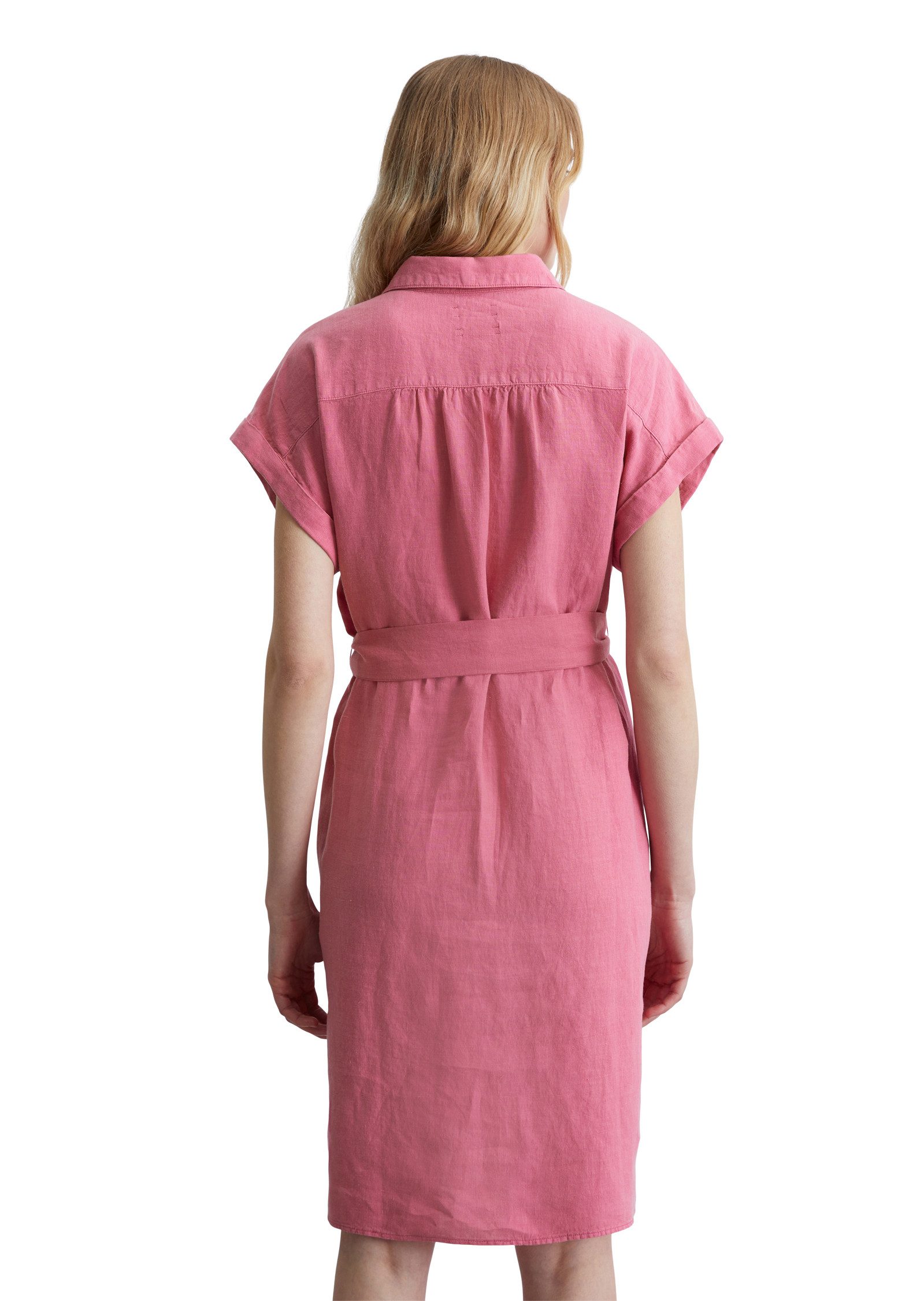 Marc O'Polo Blusenkleid mit Bindegürtel, A-Shape günstig online kaufen