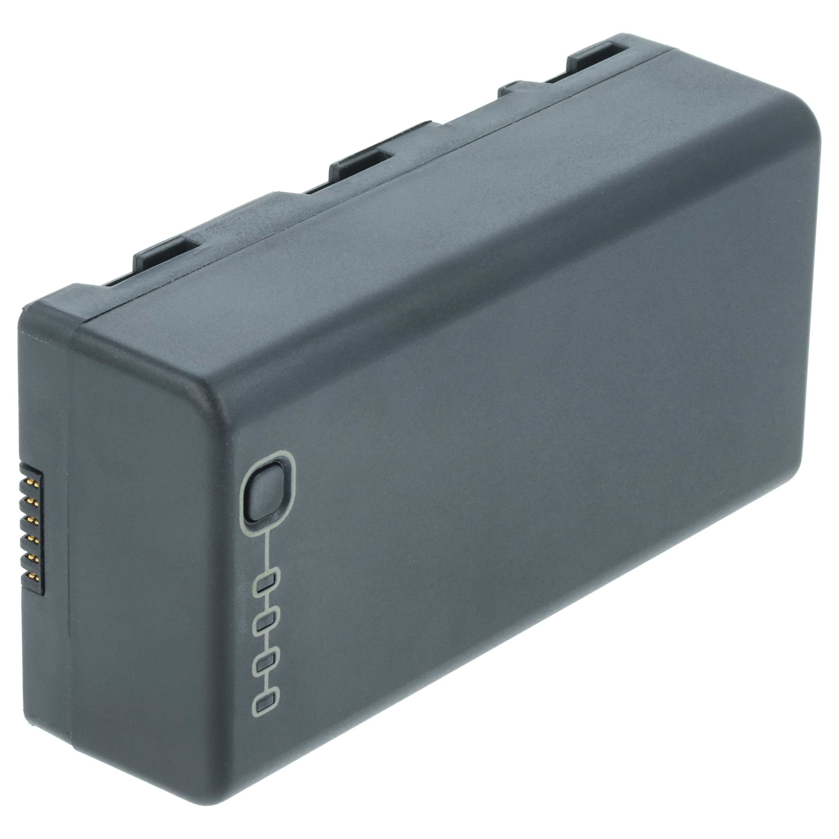vhbw Akku passend für DJI T20, Cendence, T25P, FPV, T30, T40, T50, T60, Drohnen-Akku Akku Li-Polymer 5000 mAh (7,4 V, 4 St), Leistungsfähige Austausch-Akkus für den Controller Ihrer Drohne