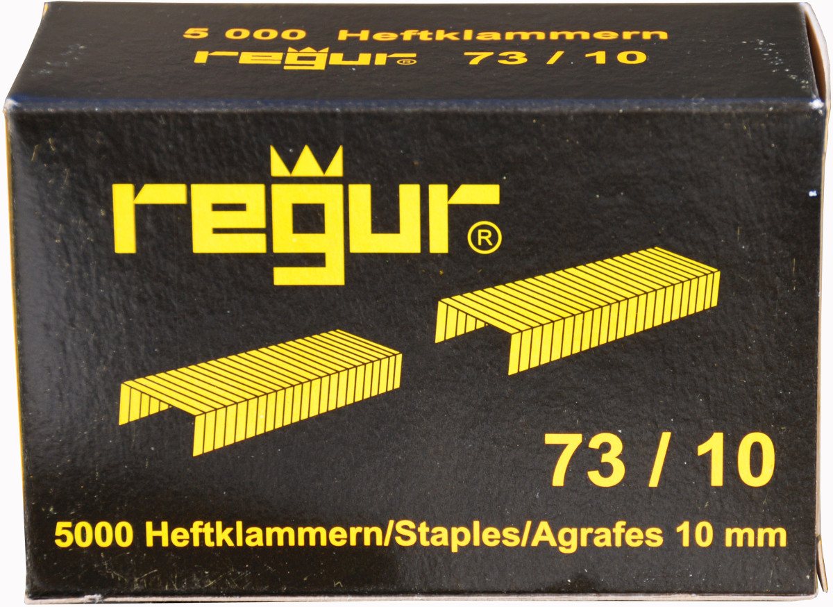 Thumbnail - Regur Heftklammer Heftklammern Regur 73/10 VE=5000 Stück