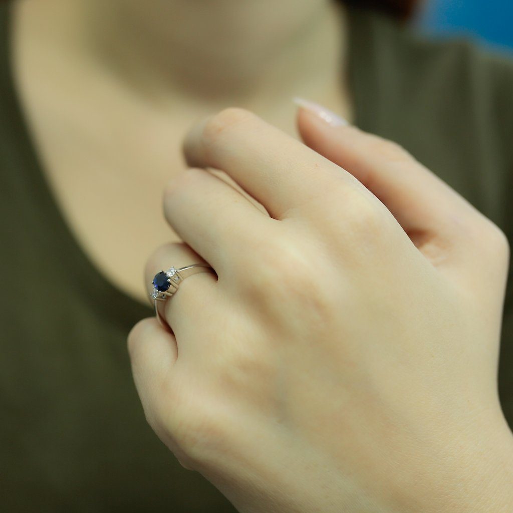 EinStein Diamant Diamantring, Saphirring, Diamantring, Damenring, Diamant