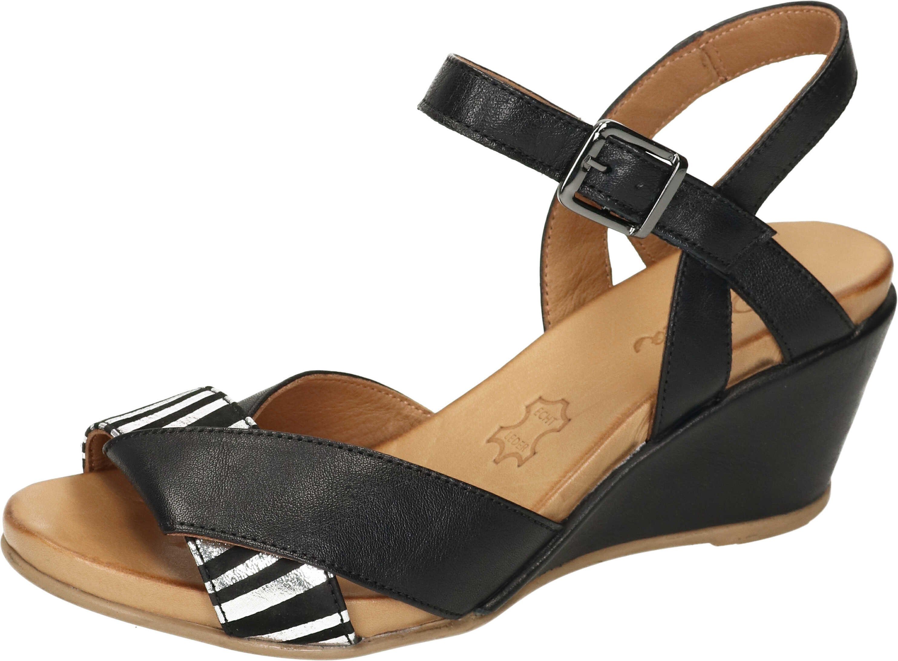 Piazza Sandalen Sandalette aus echtem Leder günstig online kaufen