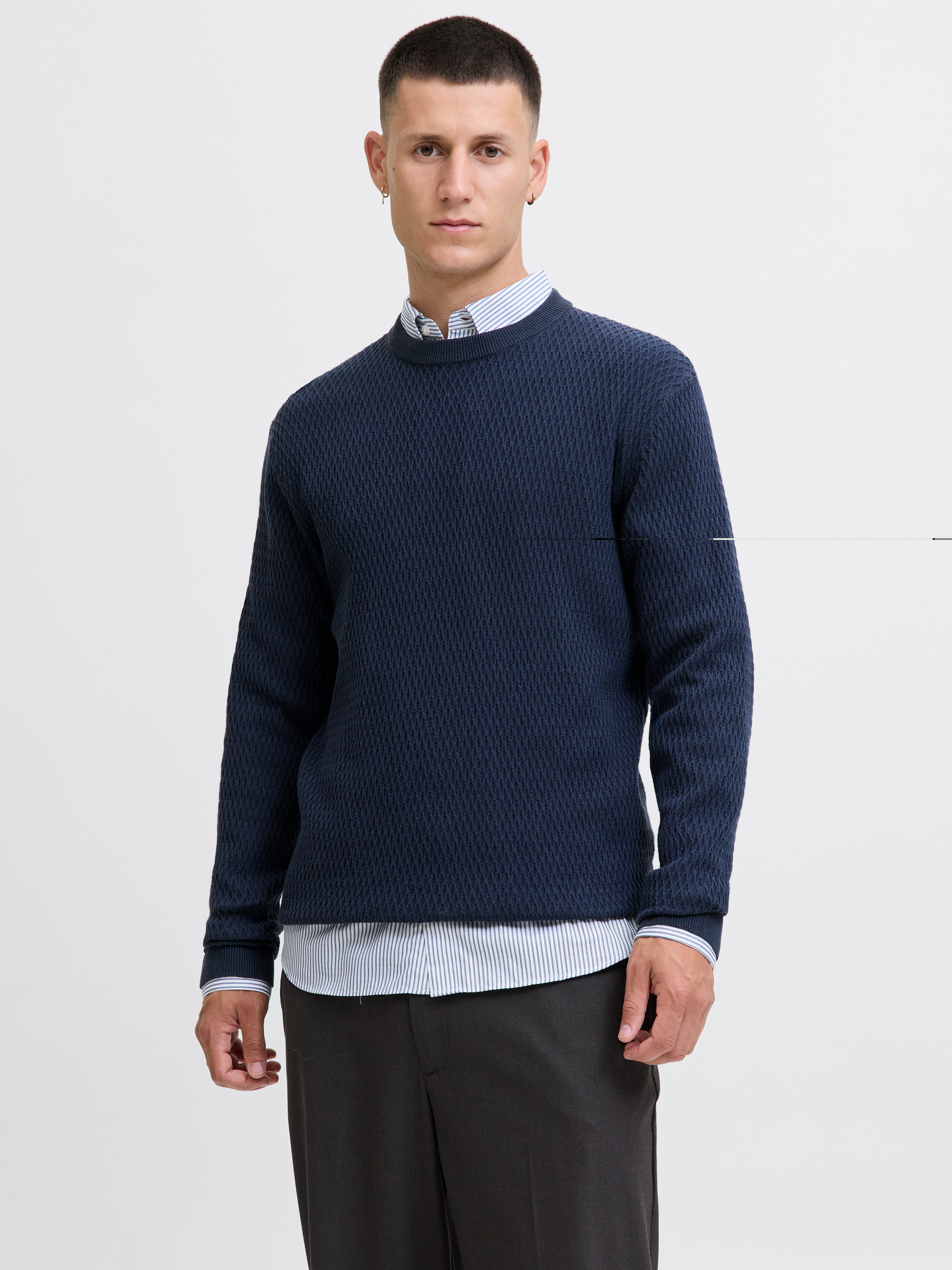 Jack & Jones Strickpullover JPRBLAREAGAN KNIT CREW NECK günstig online kaufen