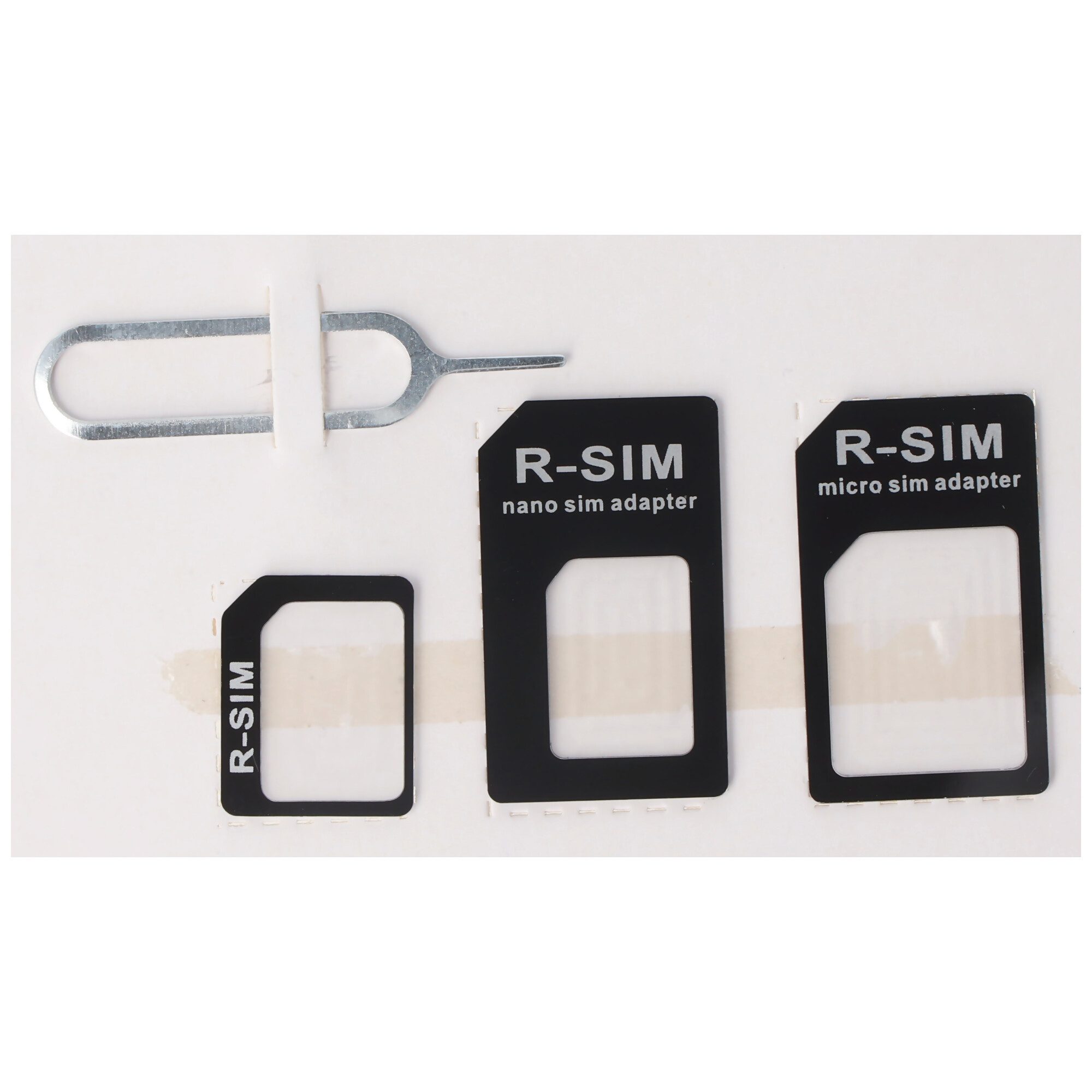 AccuCell SIM-Kartenadapter 4in1, Adapter Micro-SIM auf SIM, Nano-SIM auf SIM, Smartphone-Adapter