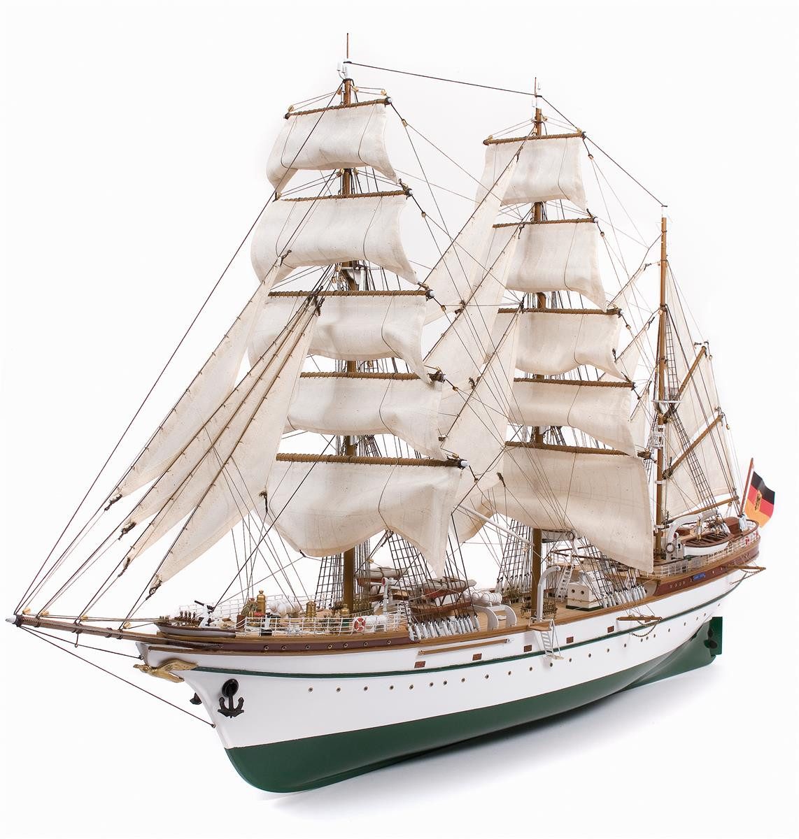 OcCre Modellbausatz Gorch Fock 1:95, (Schiff, 4212-tlg., Schiffsbausatz), Made in Europe