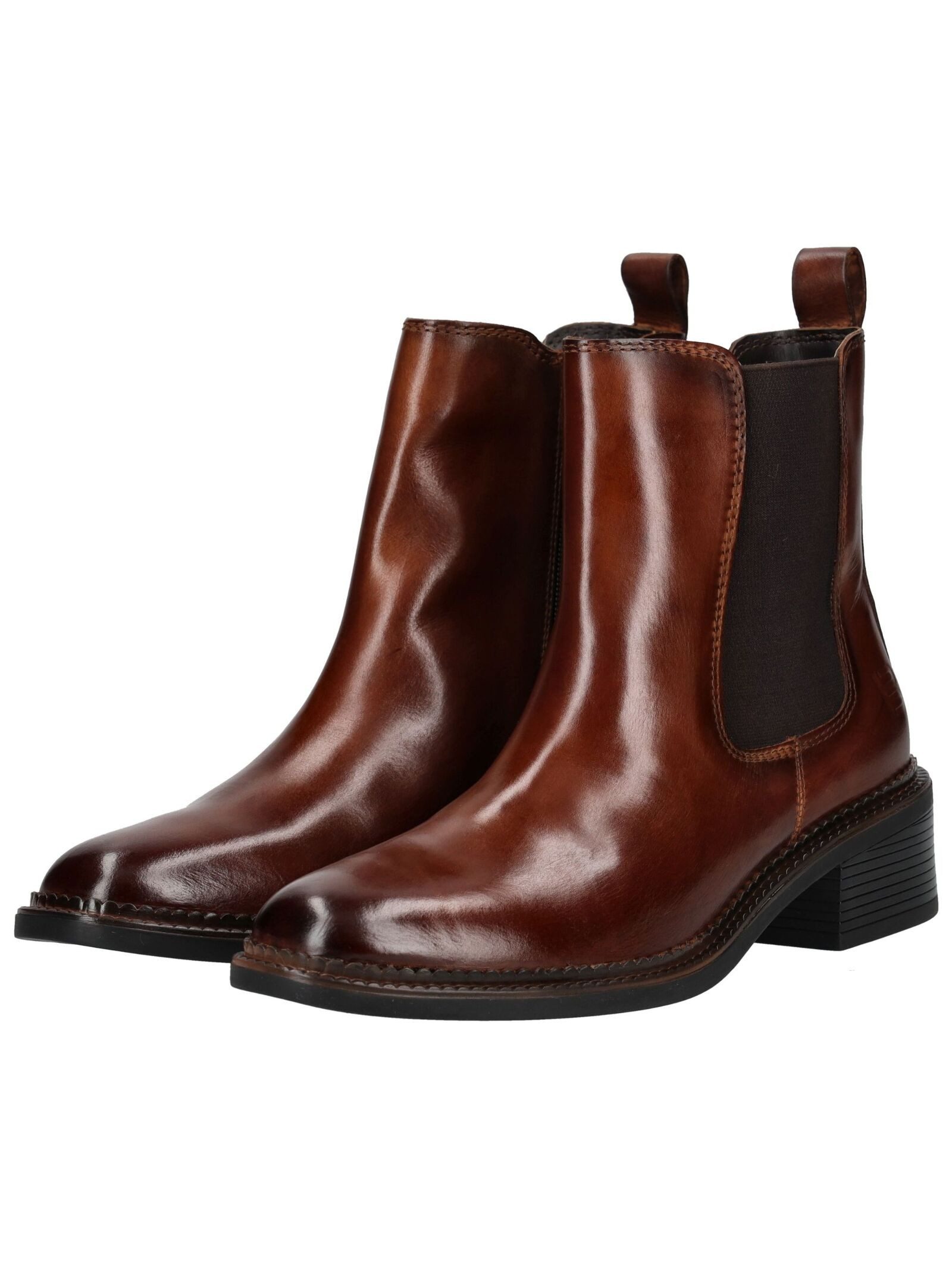BAGATT Stiefelette Leder/Textil . Stiefelette (1-tlg)