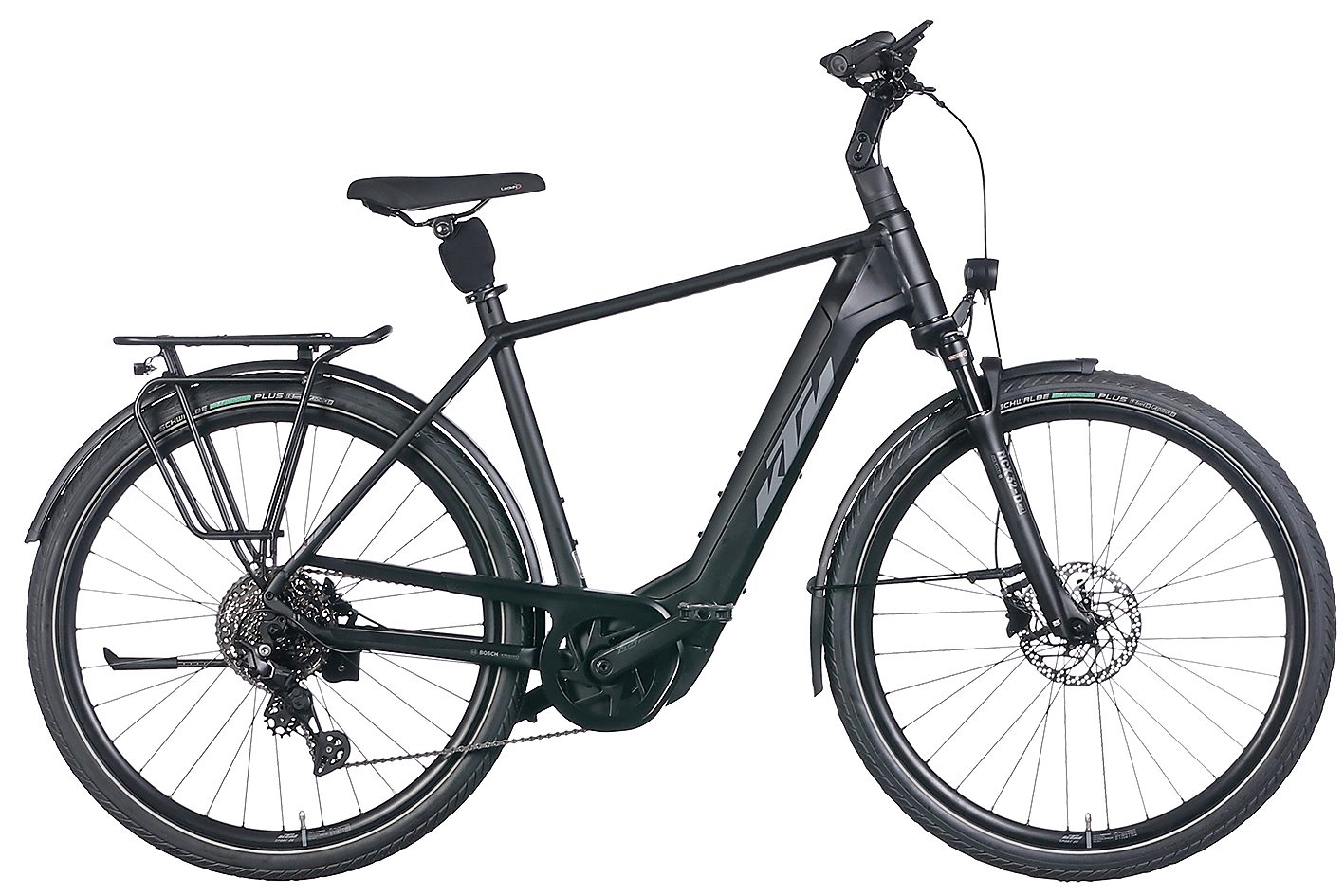 KTM E-Bike KTM Cento 10 625 Wh Herren schwarz 2024, 10 Gang Shimano Deore M5130-10 LG shadow+, Kettenschaltung, Bosch Performance Line CX smart System, 625 Wh