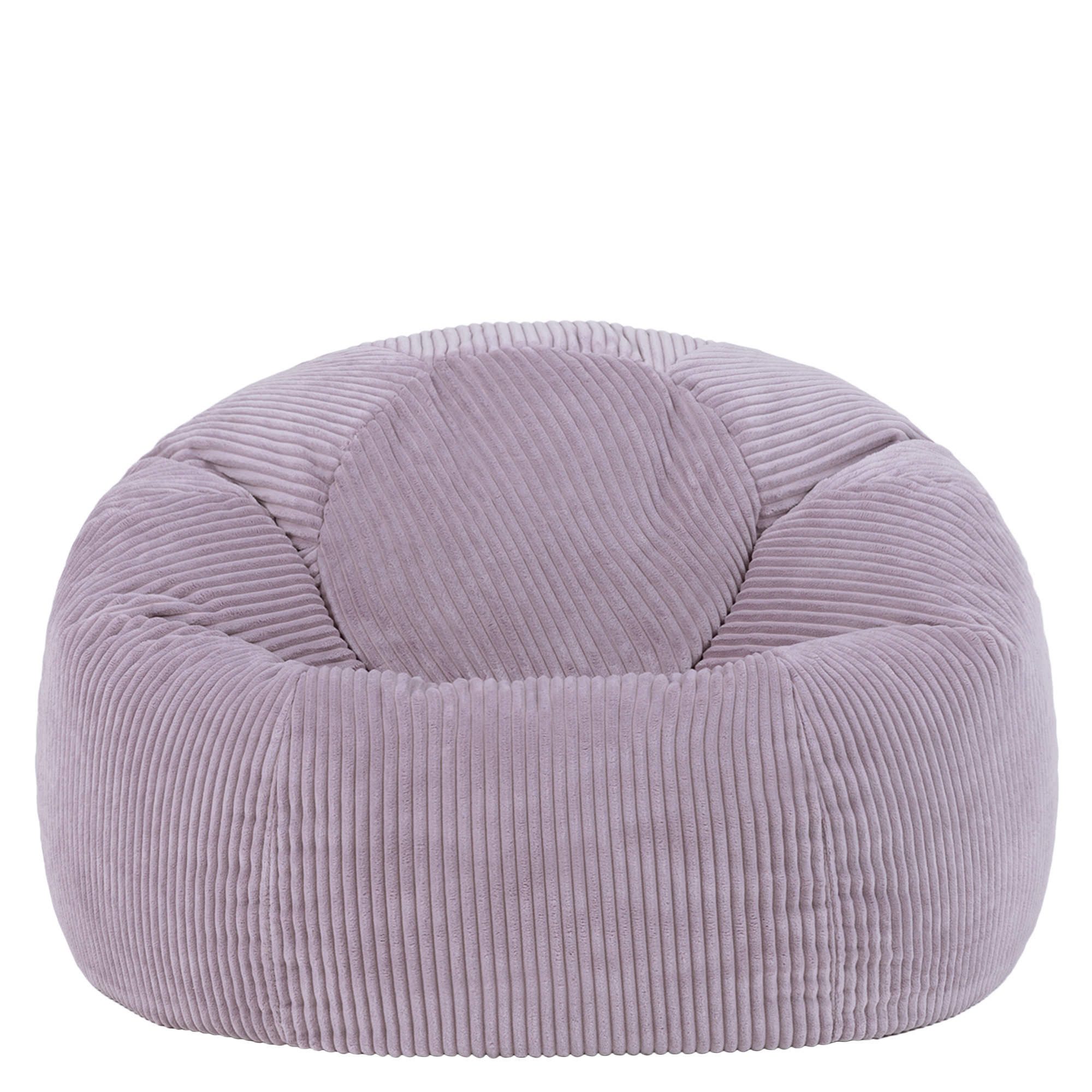 icon Sitzsack Sitzsack Erwachsene aus Cord flauschig „Kingston“, 85x50cm, Made in Germany, für Erwachsene & Kinder, mit Füllung – Bild 4 von 5