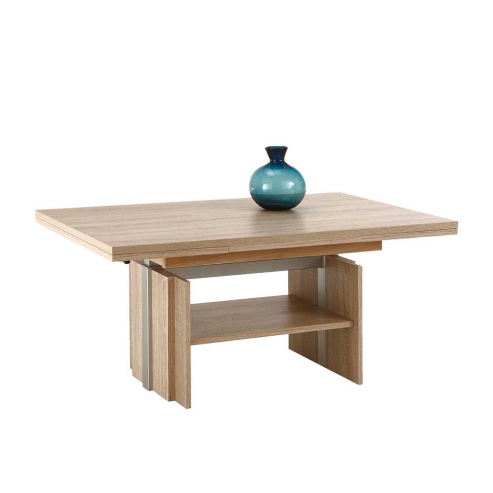 Pharao24 Couchtisch Dosmarin, ausziehbar