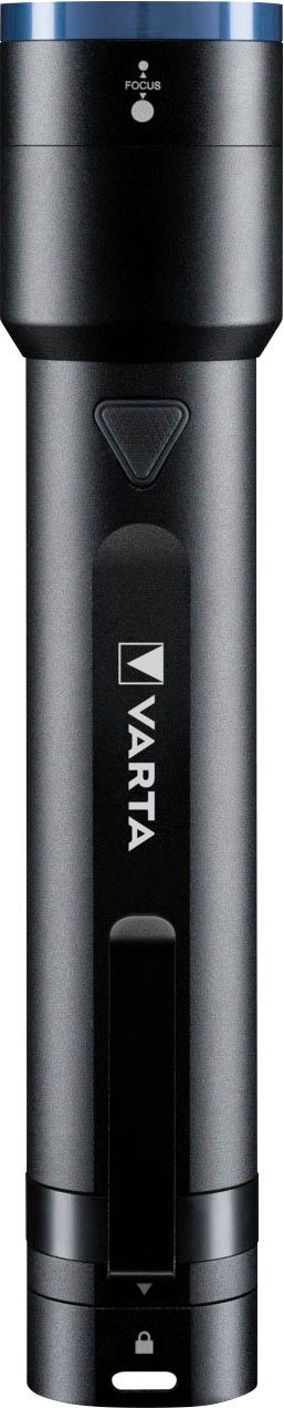 VARTA Taschenlampe Night Cutter F40 Lumen schwarz (Set), Leuchtstärke, Leuchtmodi, 1000 vier Premium