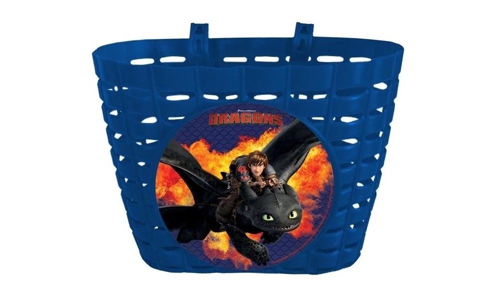 Disney Fahrradkorb Fahrradkorb DRAGONS 20*14*14cm