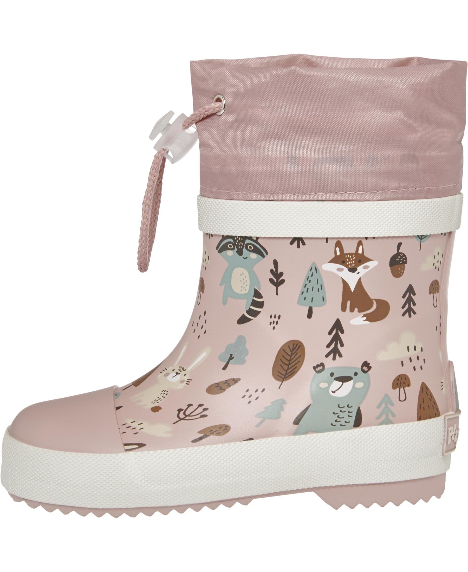 Playshoes Gummistiefel Halbschaft Wald gefüttert Gummistiefel günstig online kaufen