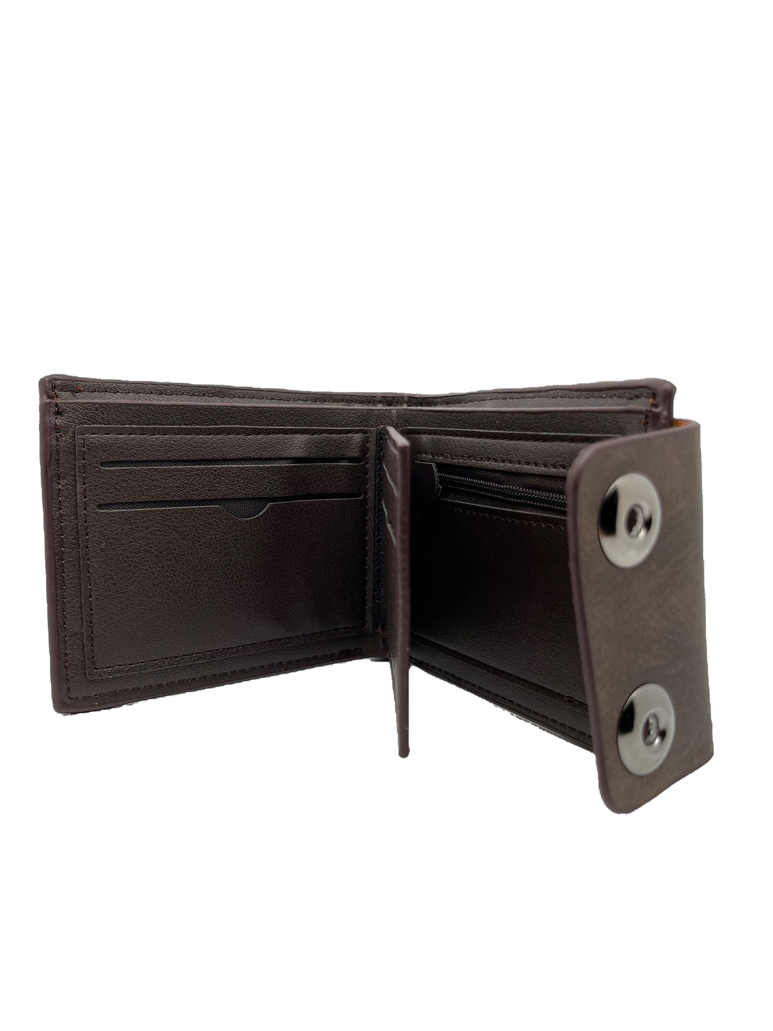 SIMGET. Geldbörse Gelbeutel Herren Wallet Magnet mit Münzfach 9 Karten – Bild 4 von 4