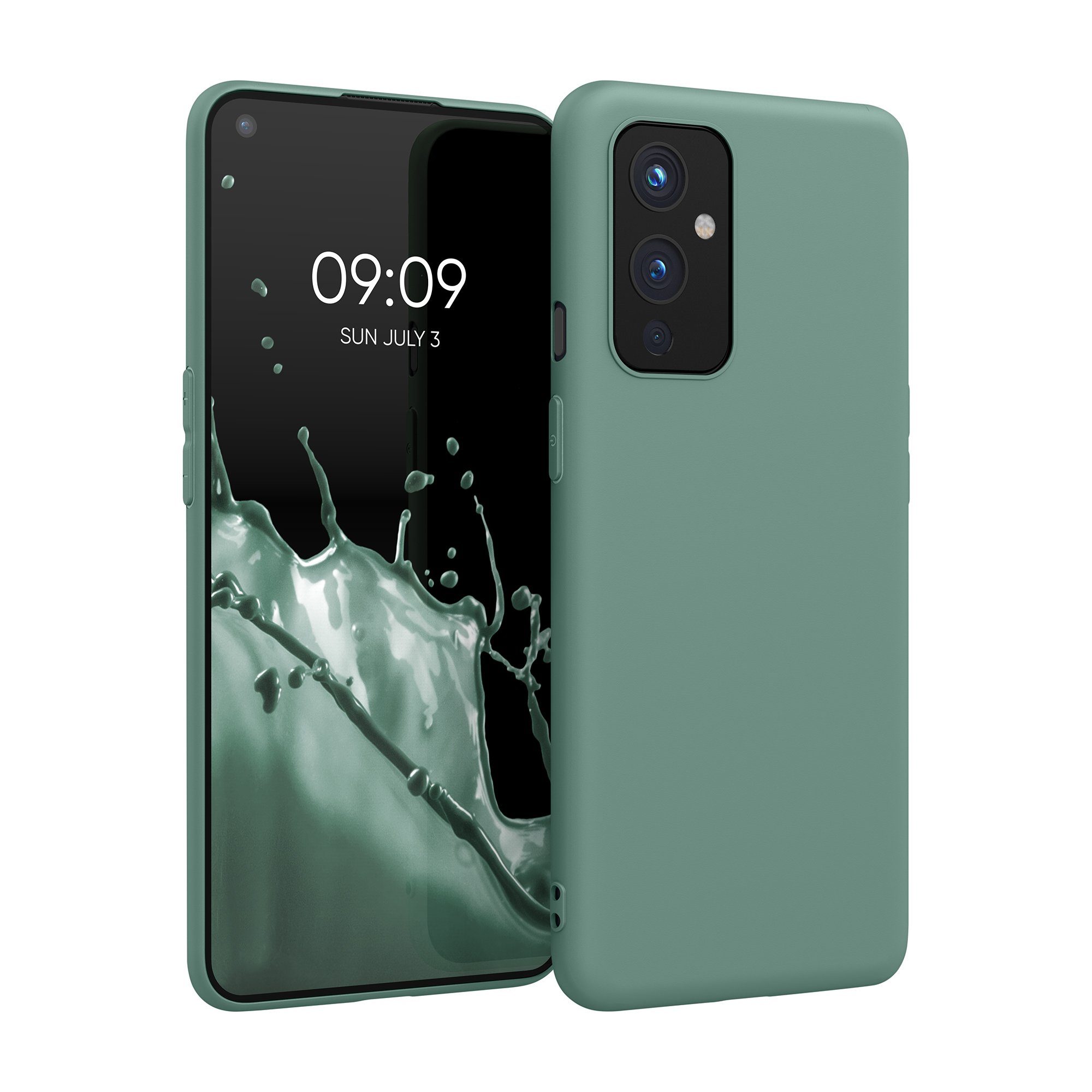 kwmobile Handyhülle Hülle für OnePlus 9 (EU/NA Version), Hülle Silikon - Soft Handyhülle - Handy Case Cover