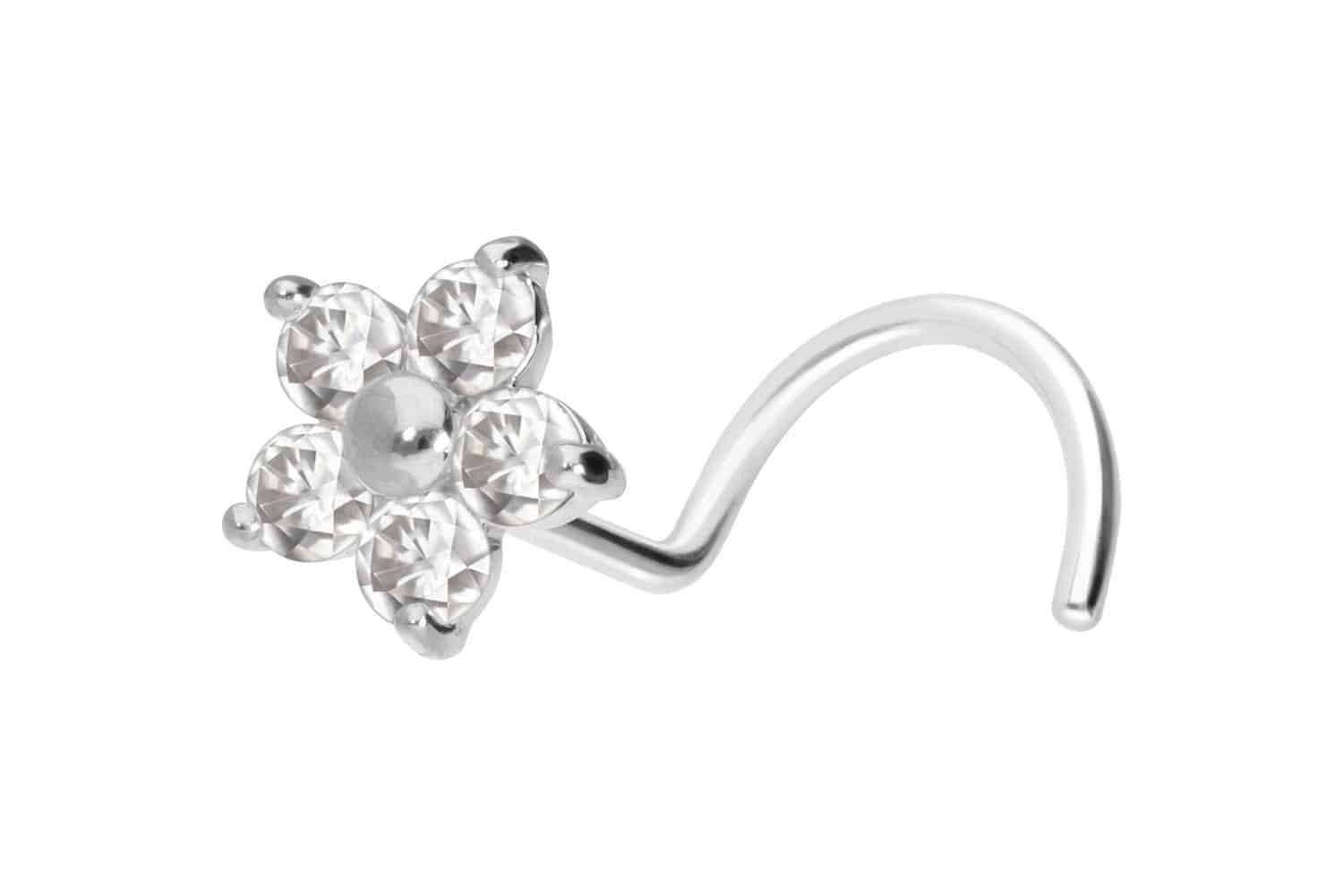 PIERCINGLINE Nasenpiercing 14/18 Karat Gold Nasenstecker günstig online kaufen