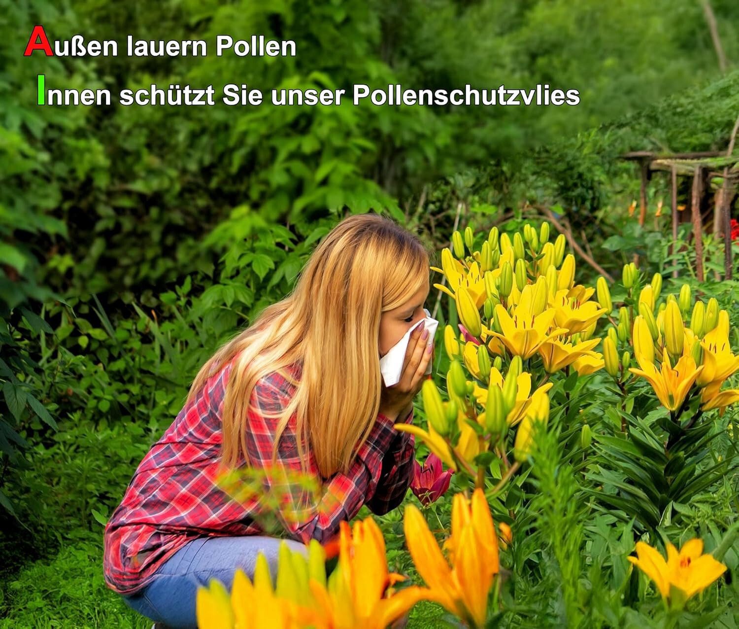 VABIONO Pollenschutzgitter 3x Pollenschutzvlies Insektenschutz für günstig online kaufen