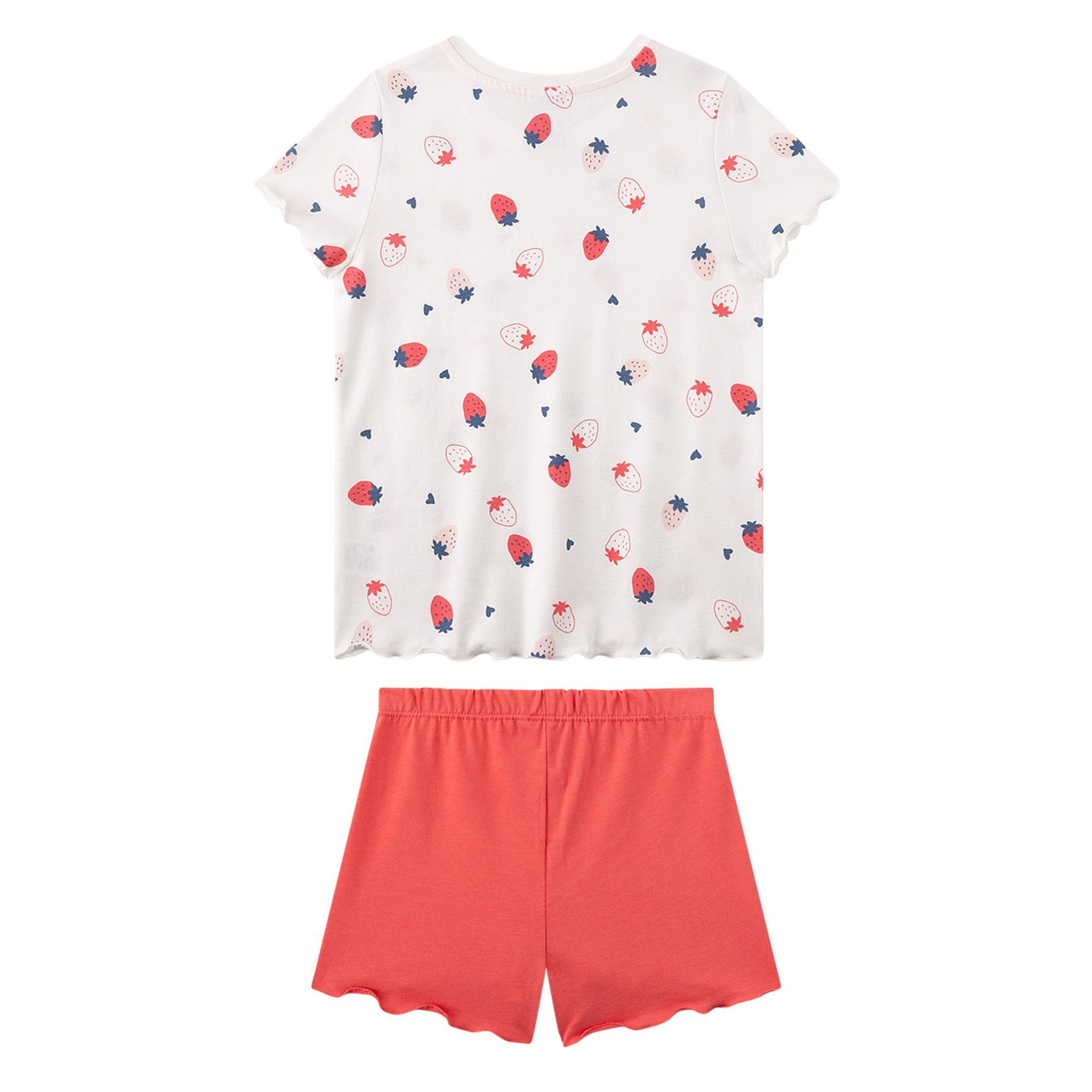 Sanetta Pyjama Mädchen Pyjama 1er Pack Baumwolle (2 tlg)