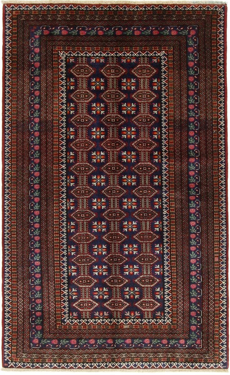 Orientteppich Belutsch 119x196 Handgeknüpfter Orientteppich / Perserteppich, Nain Trading, rechteckig, Höhe: 6 mm