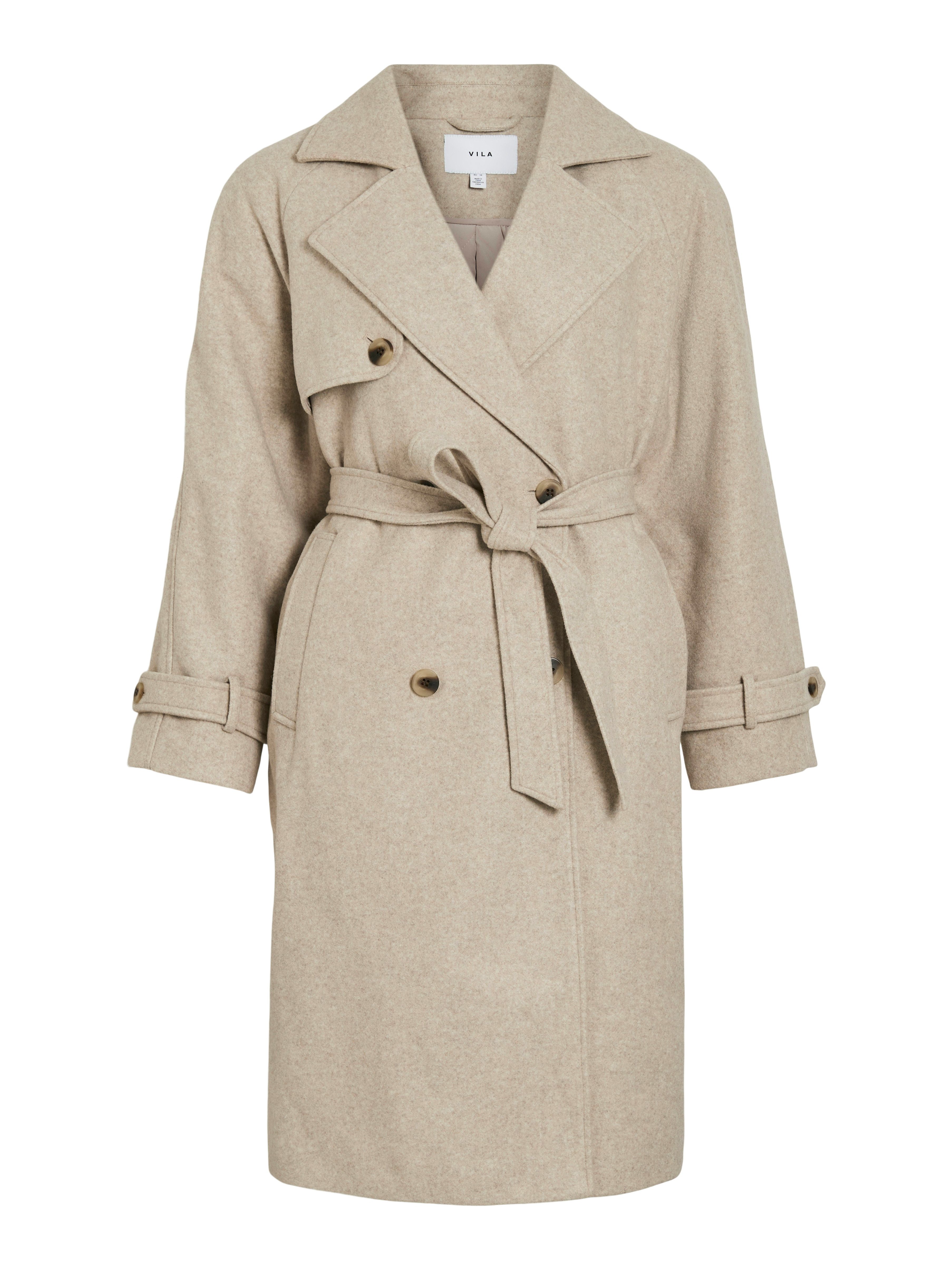 Vila Langmantel VIQUINN L/S COAT