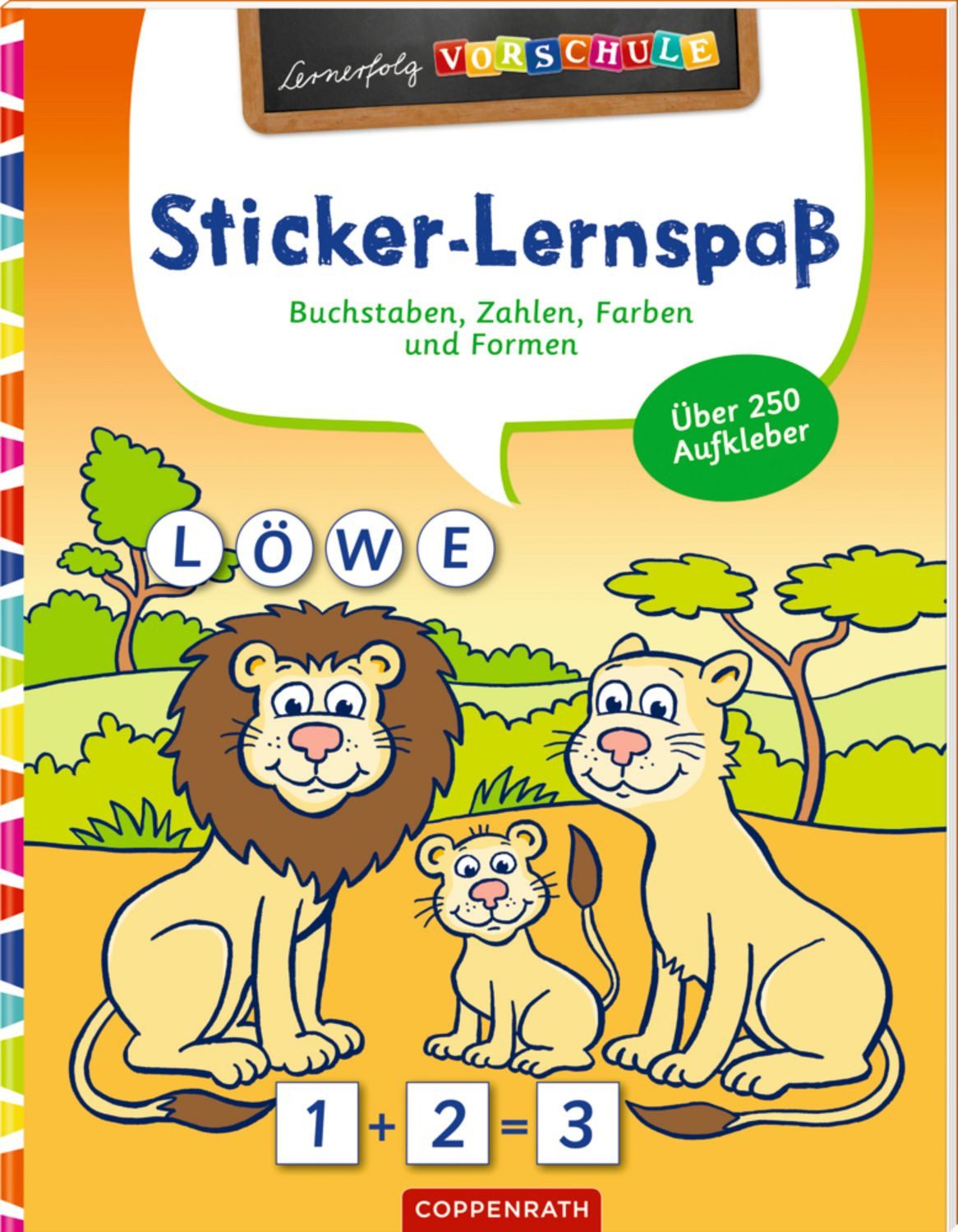 Sticker-Lernspaß (Wilde Tiere) / Charlotte Wagner, Annika Frank