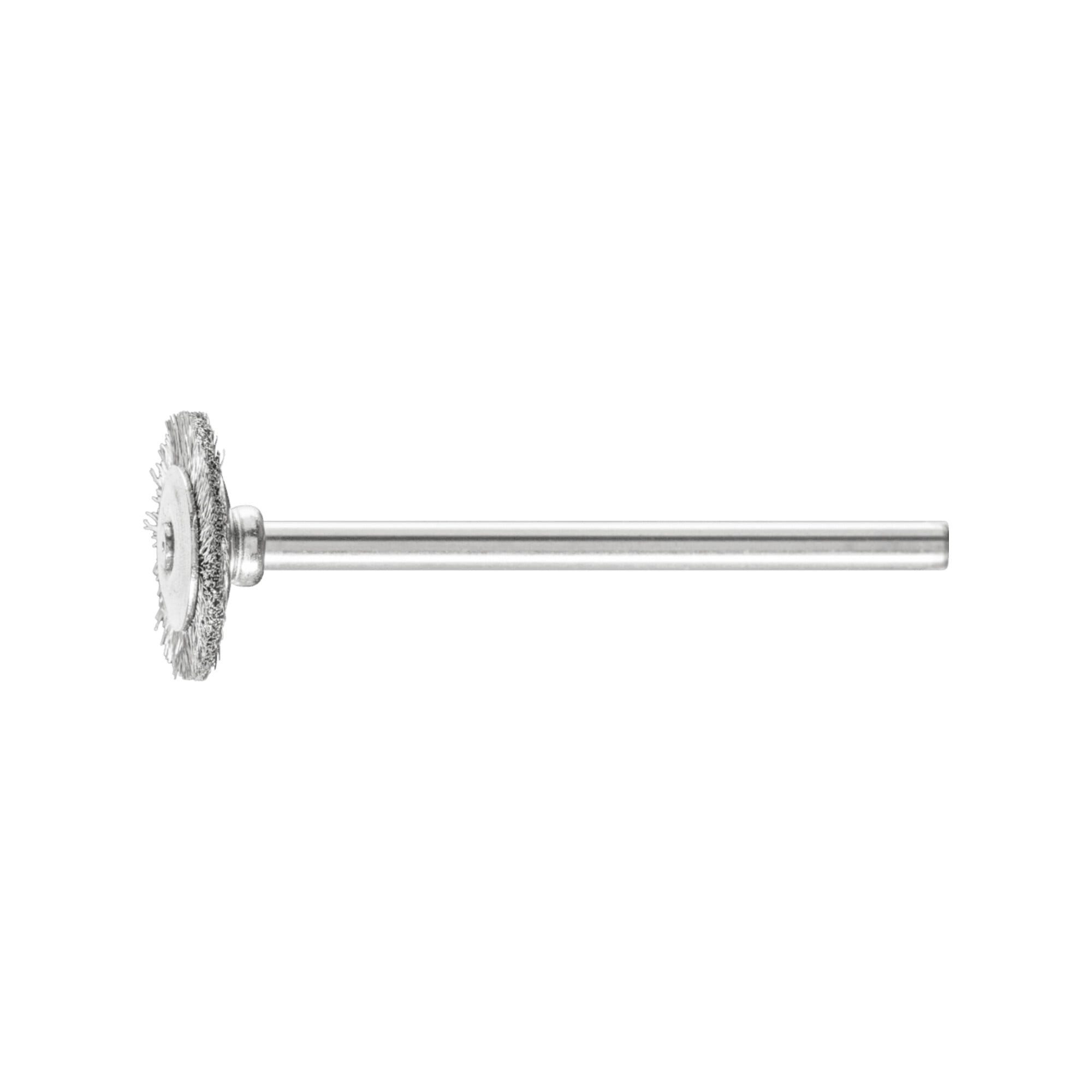 Pferd Rundbürste PFERD TOOLS Miniatur- Rundbürste RBU Ø16x2 mm Schaft-Ø3 mm Stahl-Draht