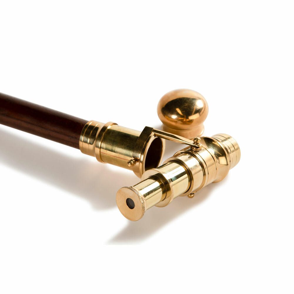 AUTHENTIC MODELS Gehstock Telescope Walking Stick, integriertes ...