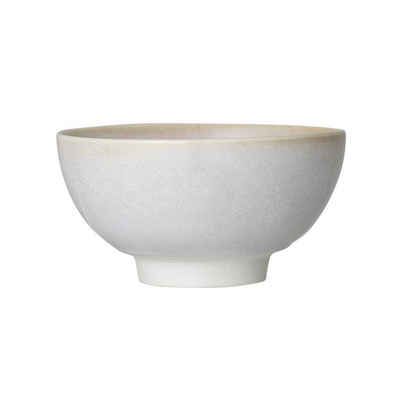 Bloomingville Müslischale, Keramik, Creme H:9cm D:16.5cm Keramik