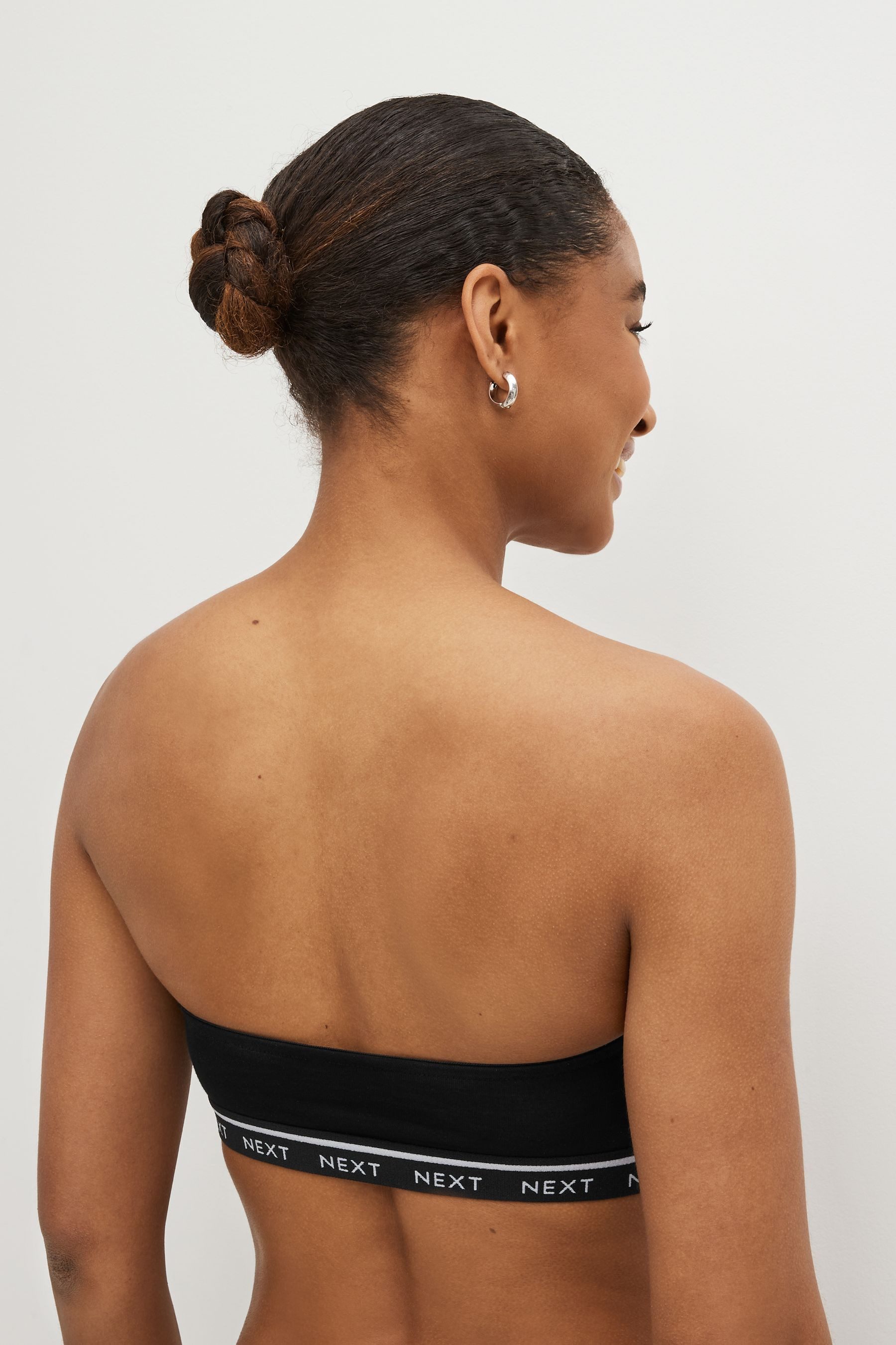 Next Bandeau-BH Bandeau-BHs mit hohem Baumwollanteil, 3er-Pack (3-tlg)