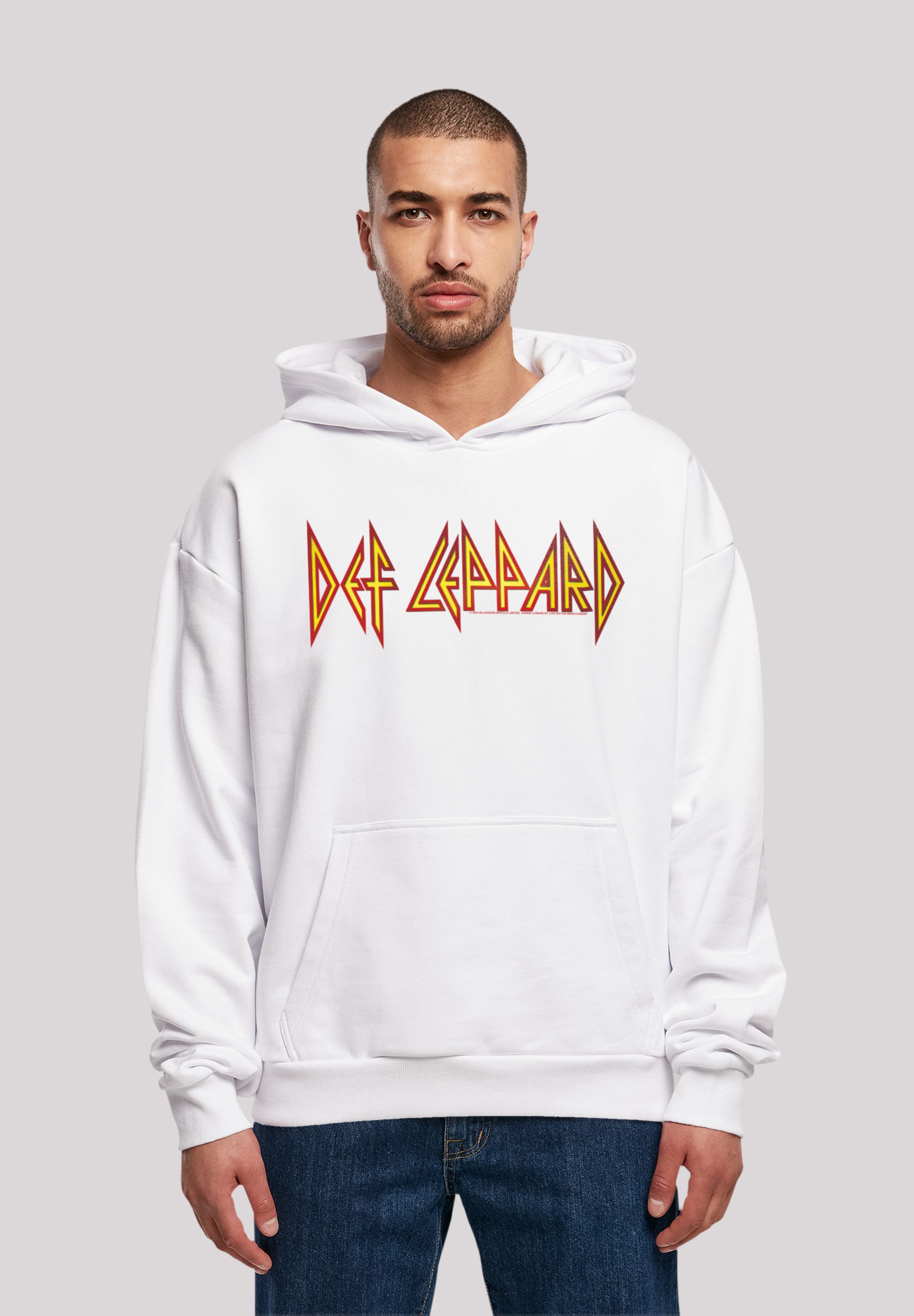 F4NT4STIC Kapuzenpullover Def Leppard Shatter Logo Premium Qualität