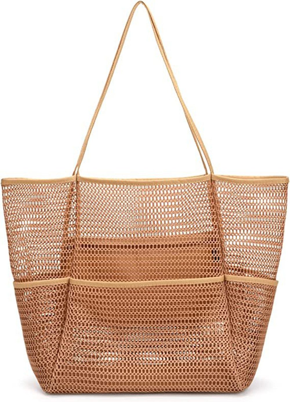 XDeer XL-Strandtasche Strandtasche Groß, Faltbare Mesh günstig online kaufen