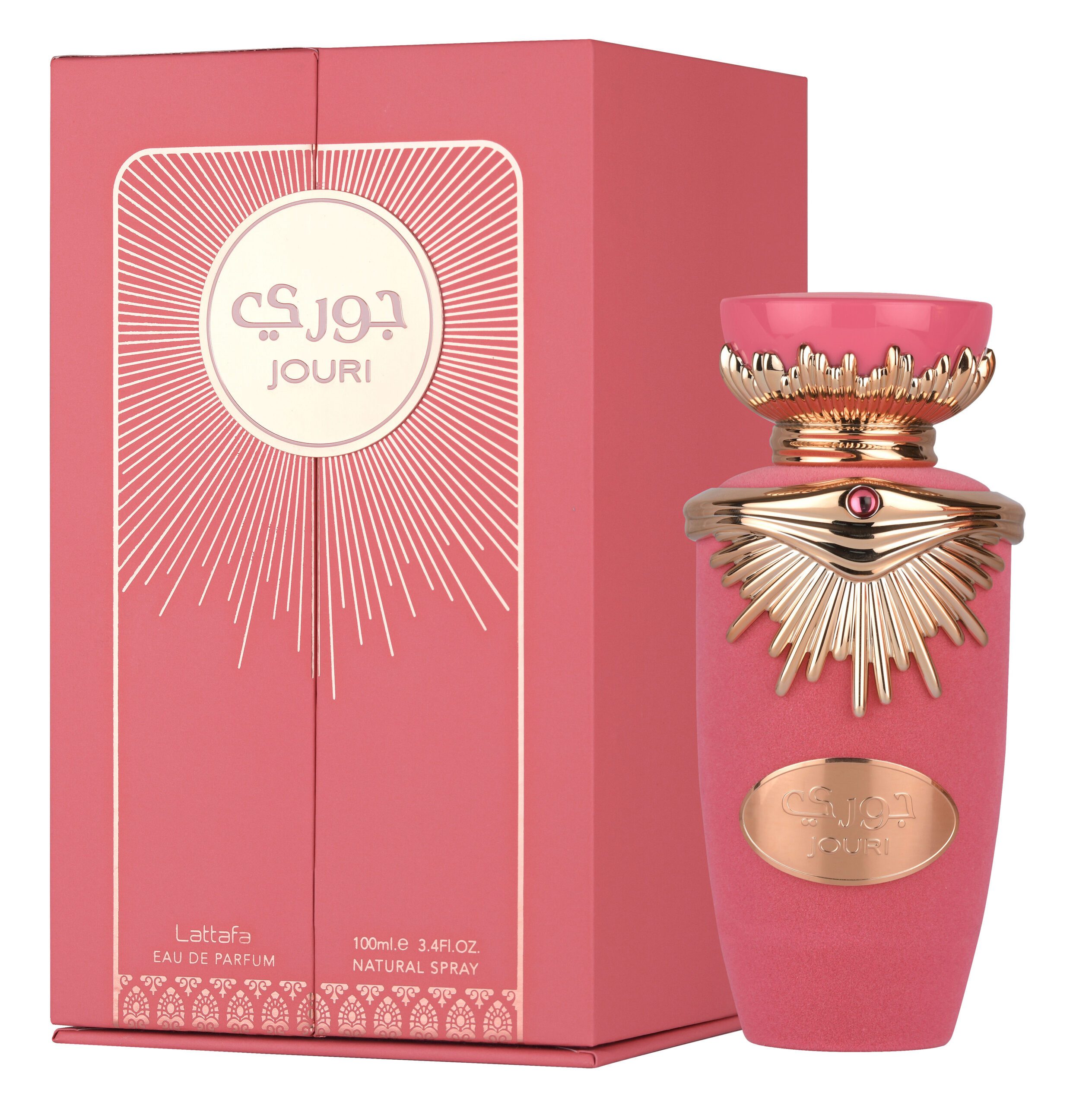 Lattafa Eau de Parfum Jouri Lattafa EDP-100 ml, Arabische Duft, 100% Original aus U.A.E